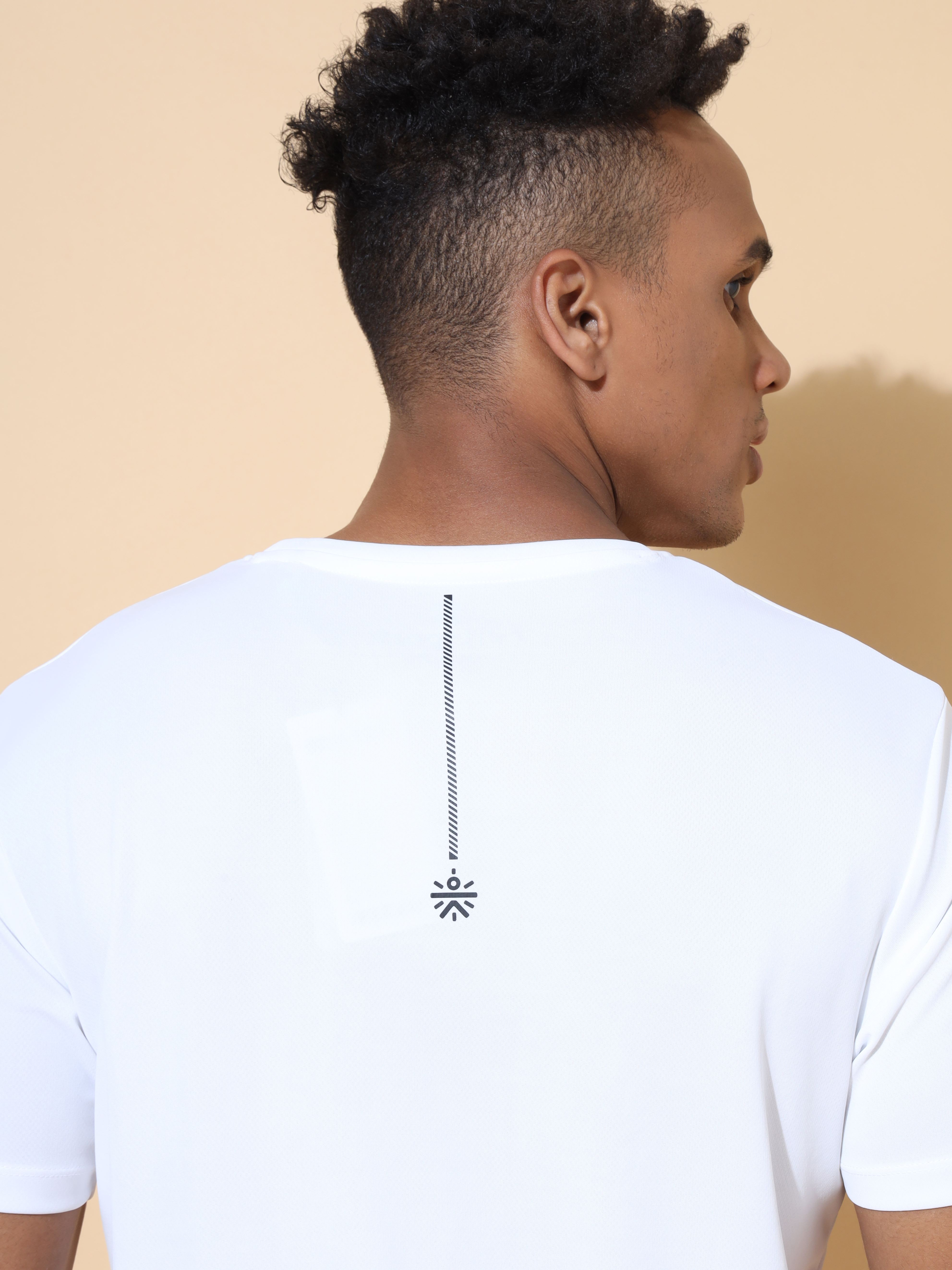 Performance T-shirt with Graphic Print