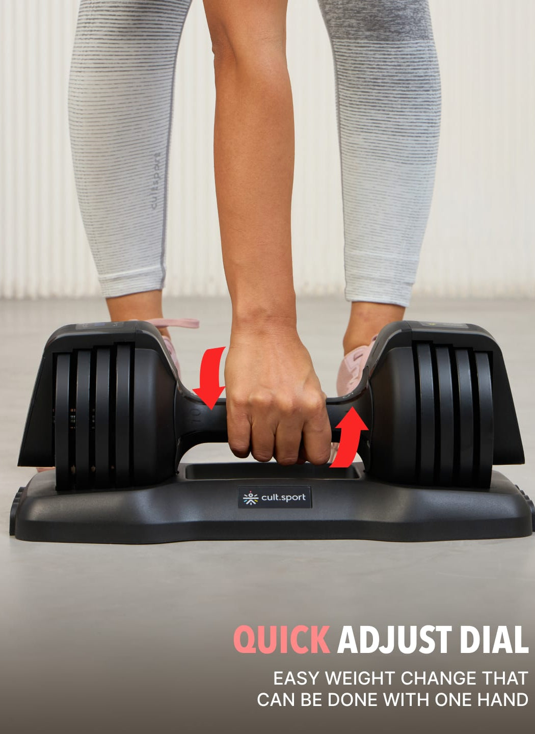 Divo 11.3kg (Pack of 2) Adjustable Dumbbell for Men & Women for Fitness and Home Workout, Adjustable Dumbbell (6 months extended warranty only on Cultstore.com)