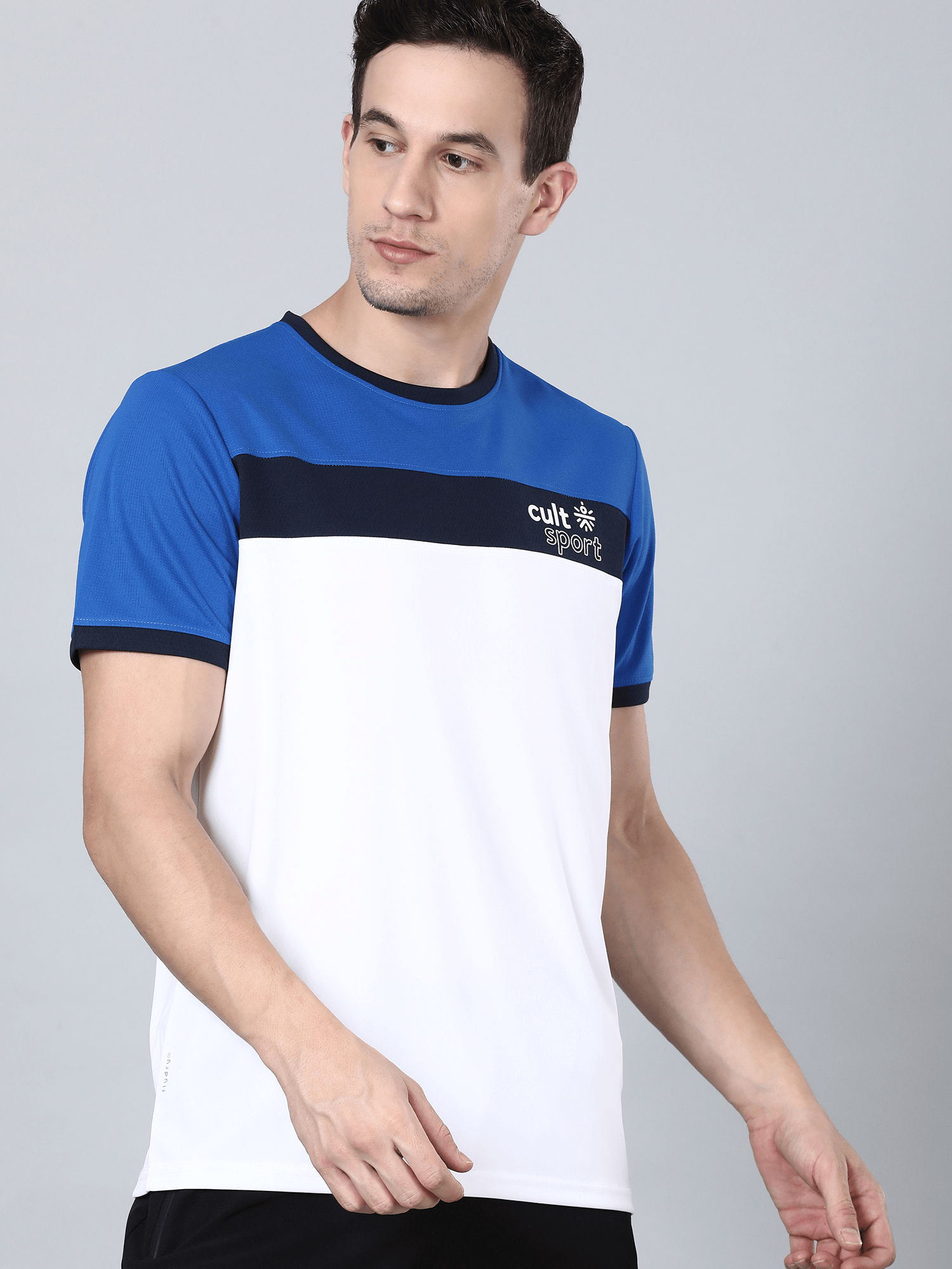Signature Band Blue Gym Tee