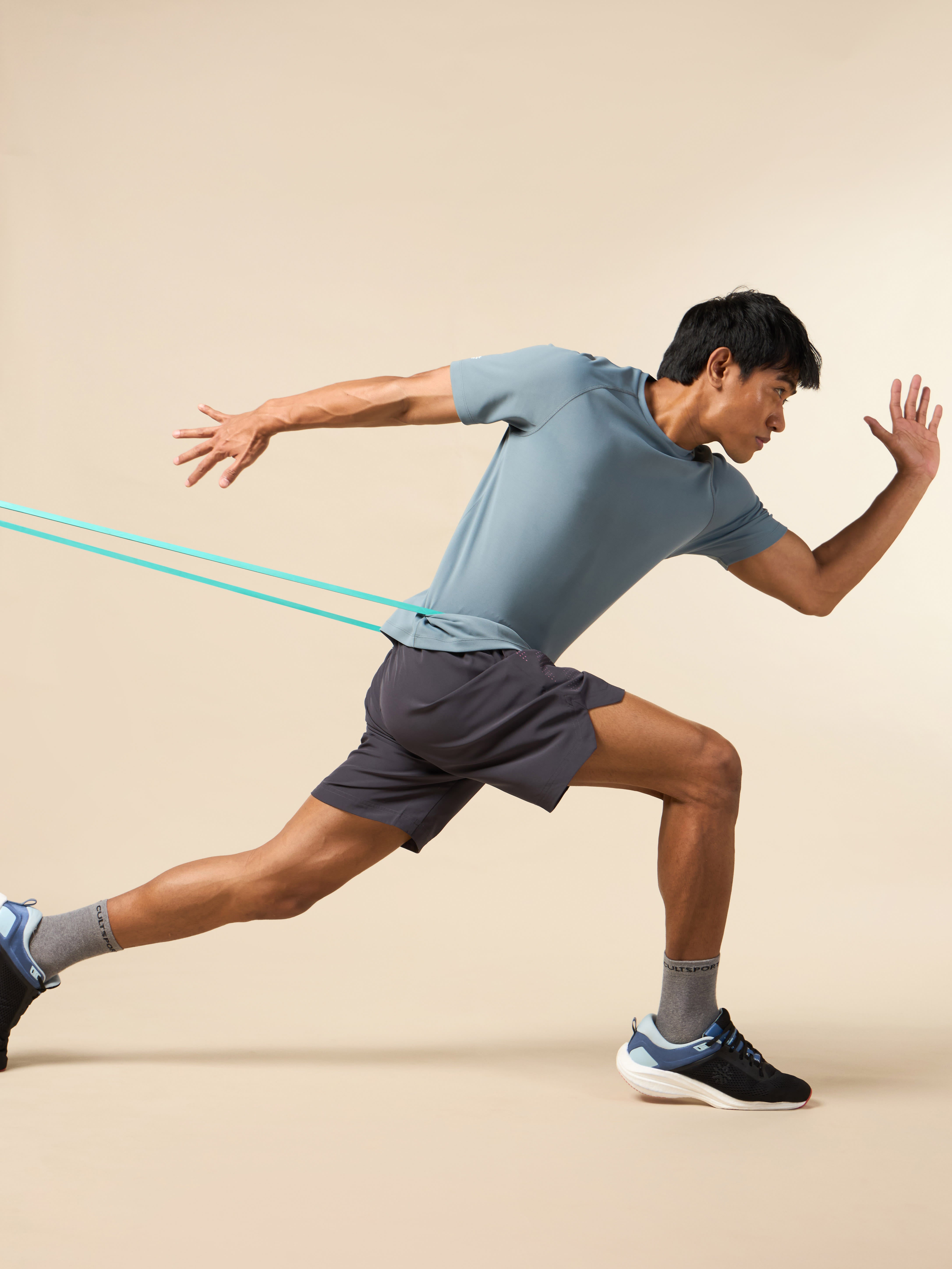 Men's Blue Speed Up T-shirt