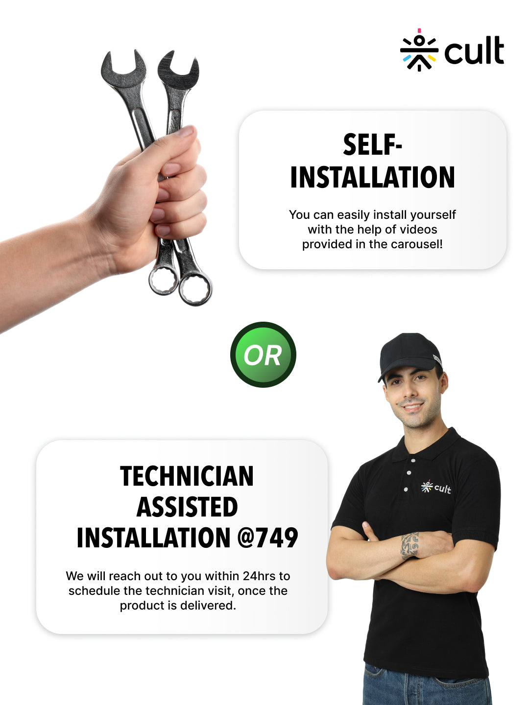 Paid installation 749 1p