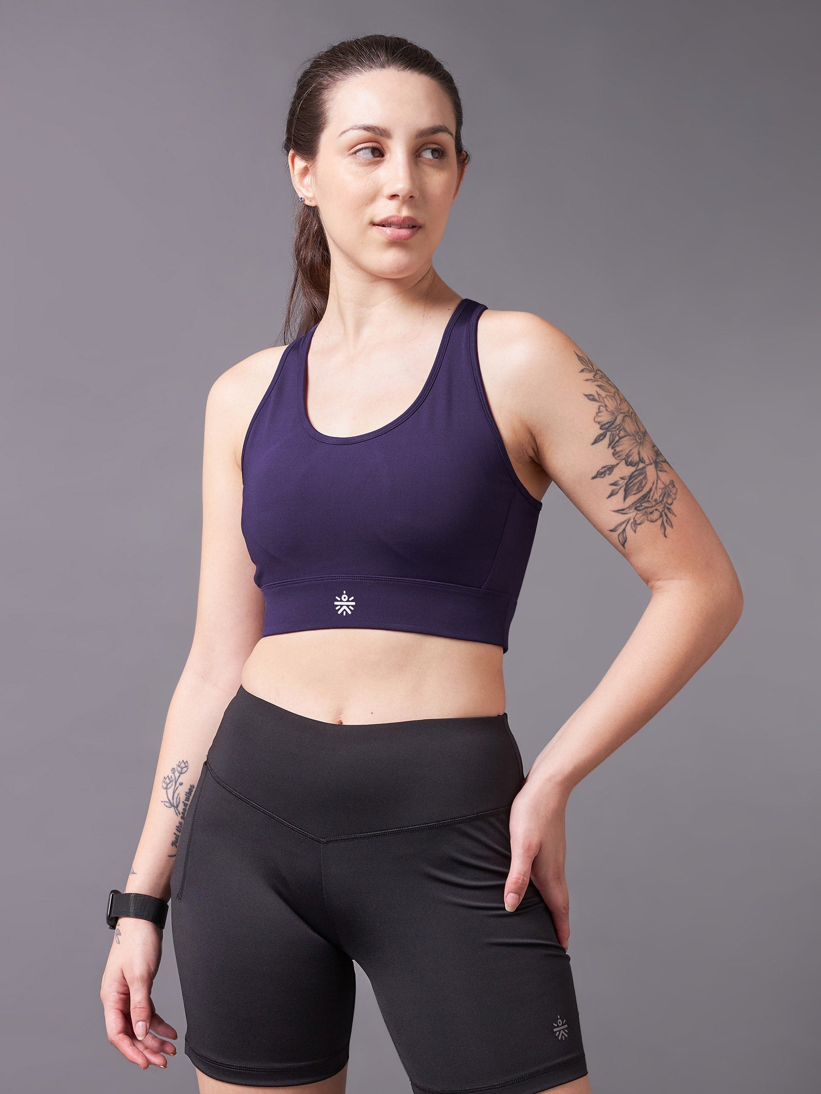 Cross Back Medium Support Bra