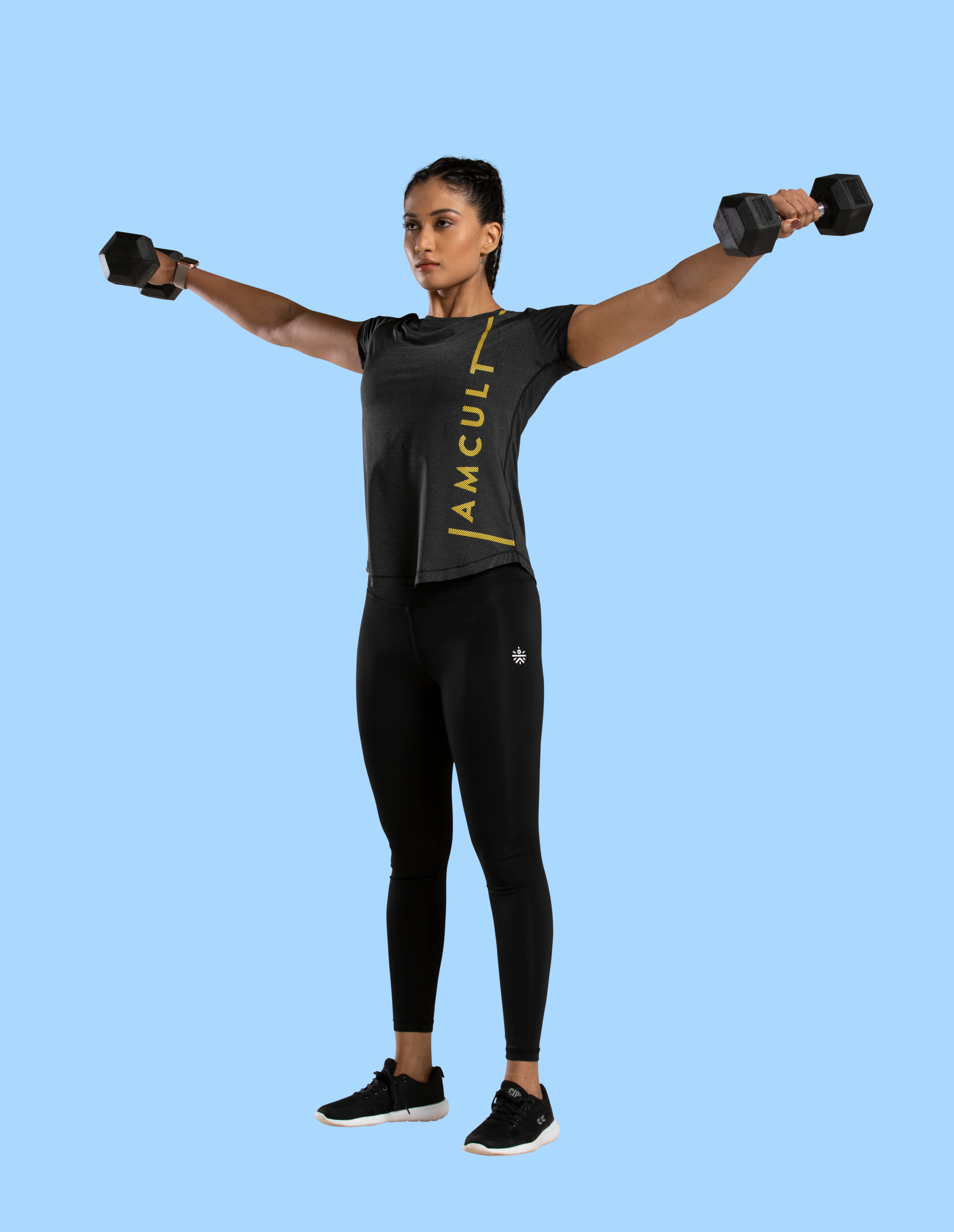 Women's Signature Black Slim Training Tee