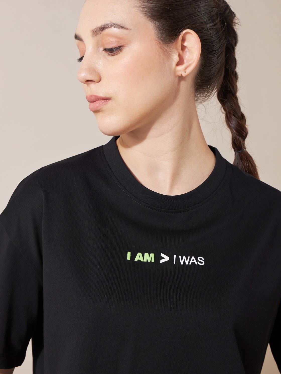 I Am Great Typographic T-shirt