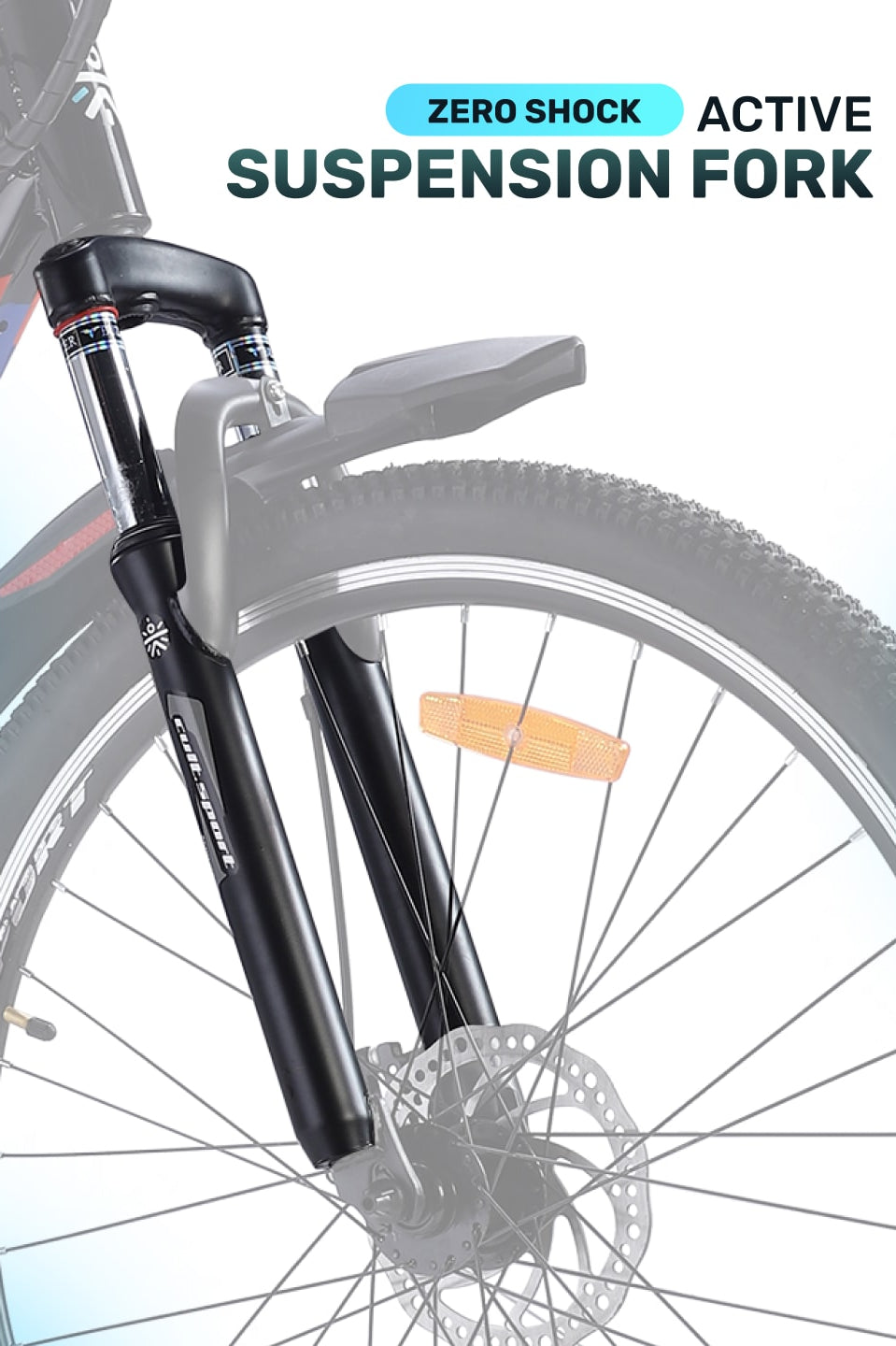ESCALATOR 27.5T BLUE with 250W BLDC Motor| 4 Hours Fast Charge| 7.8 Ah Li-ion Battery| Up to 35 Km| 27.5 Inches Wheels| Single Speed Electric Cycle | Ideal for 15+ Years