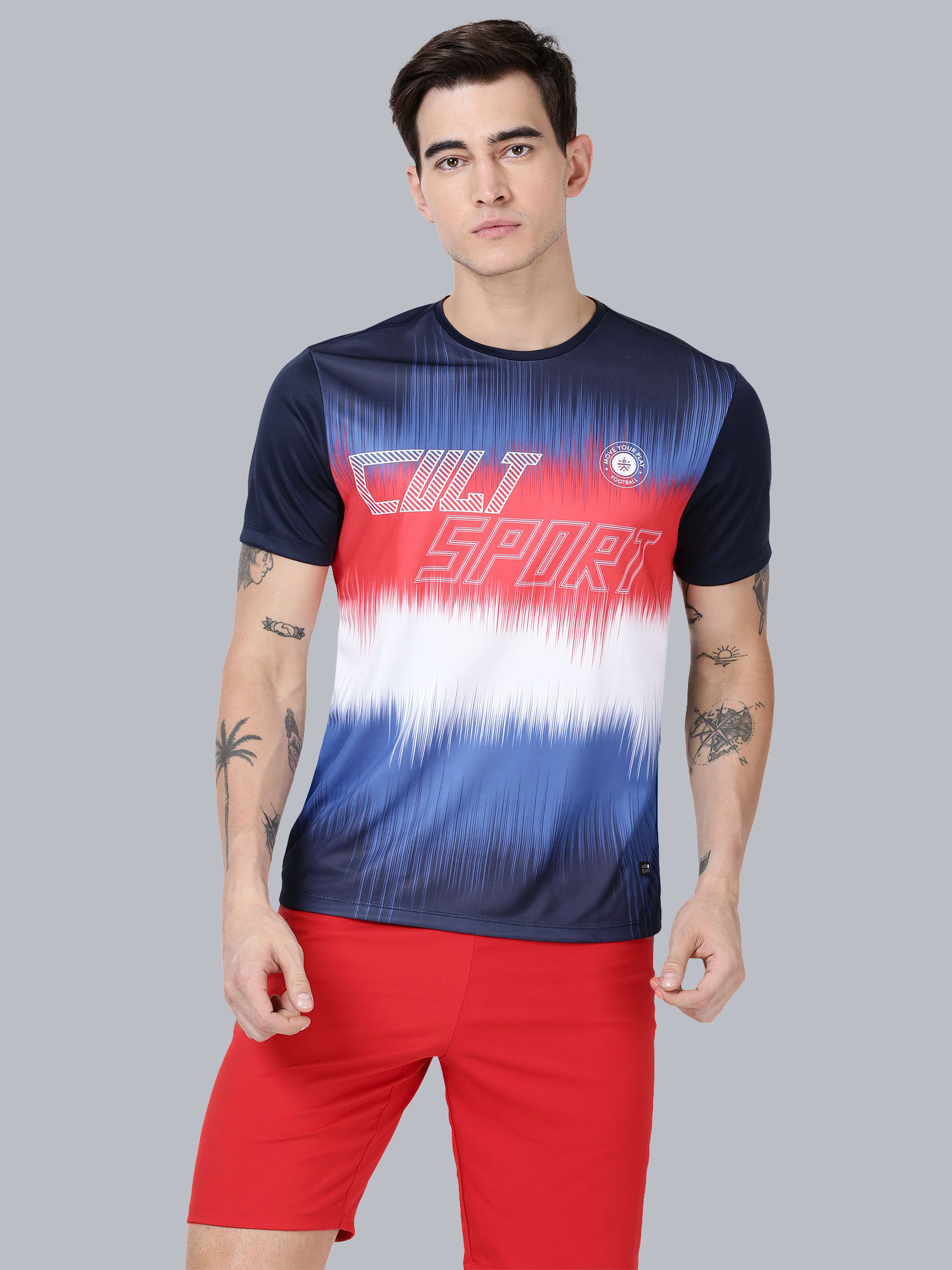 Dugout Flash Navy Running Tee