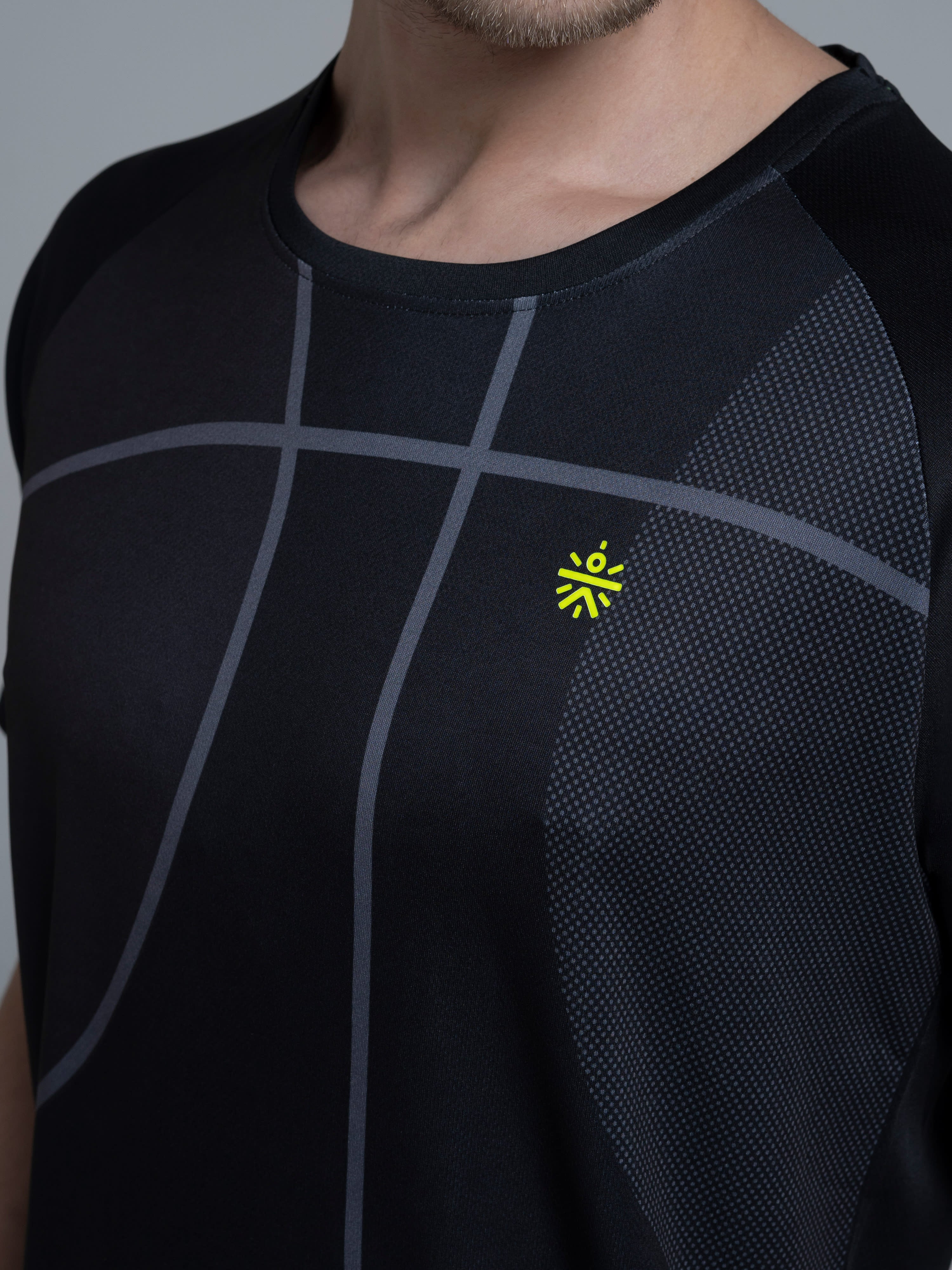 Men's Solid Training T-shirt