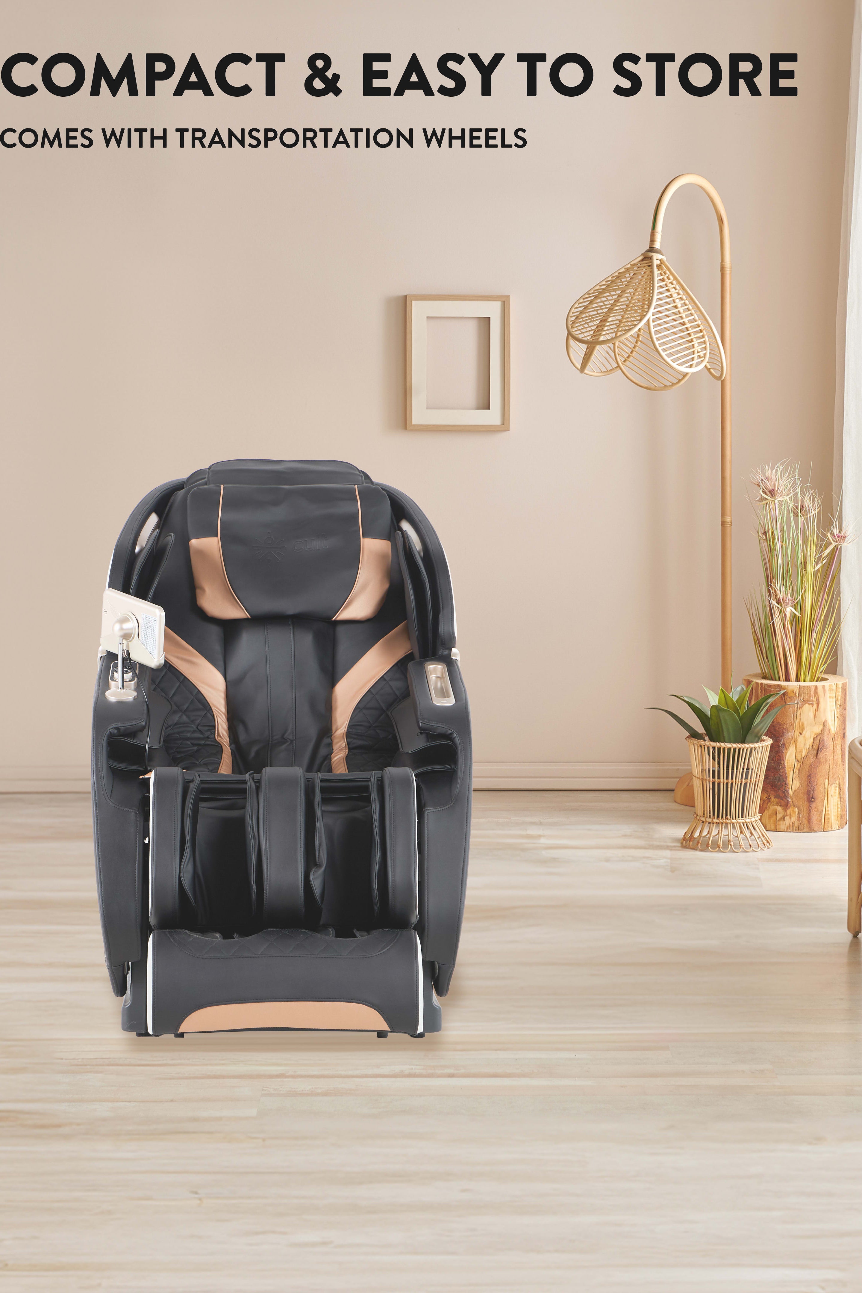 Cult Apex Massage Chair with Zero Gravity, SL Track 2D Massage Technique and Bluetooth AI voice Function For Full Body Massage At Home