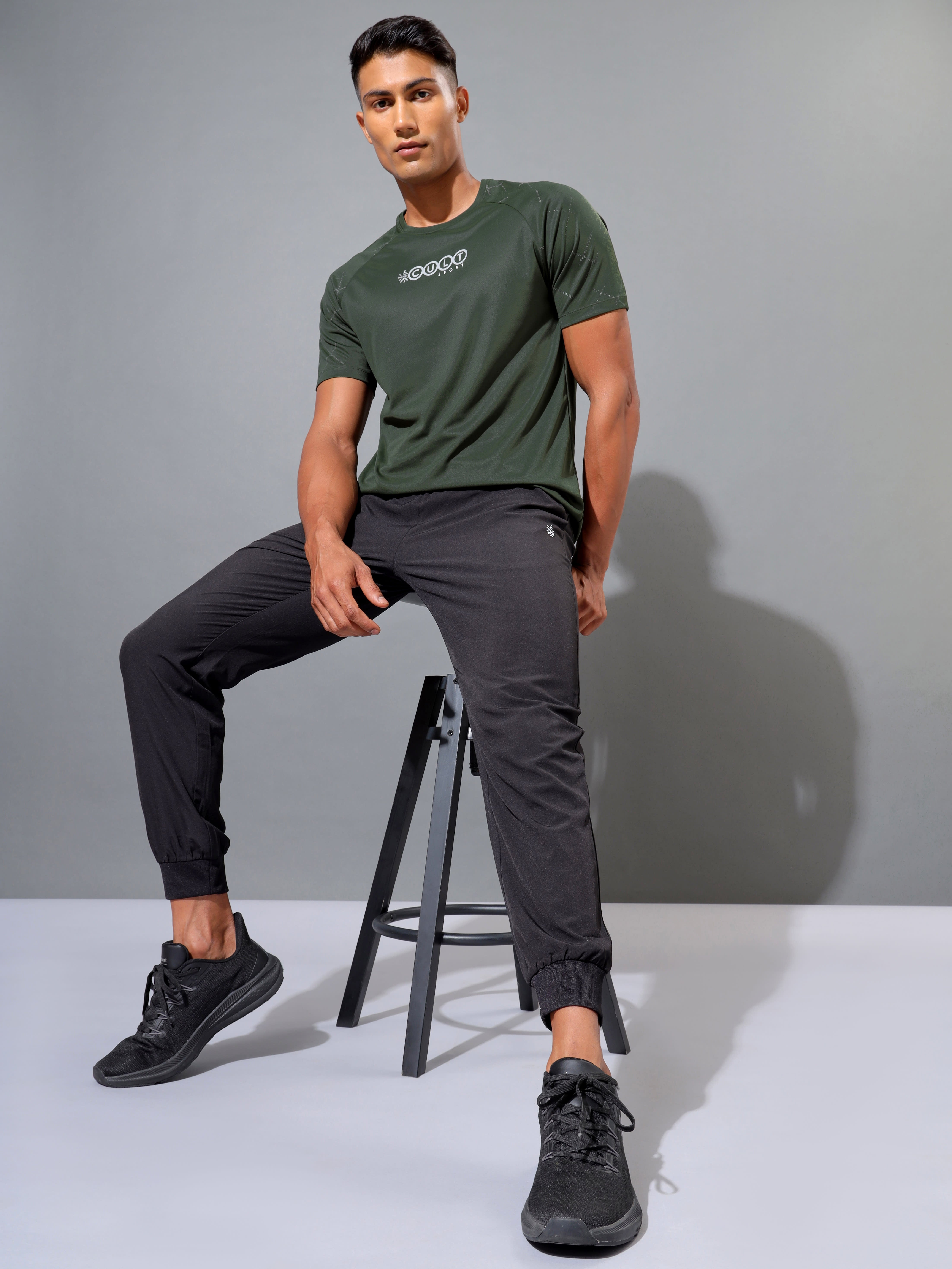 Performance T-shirt with Chest Print