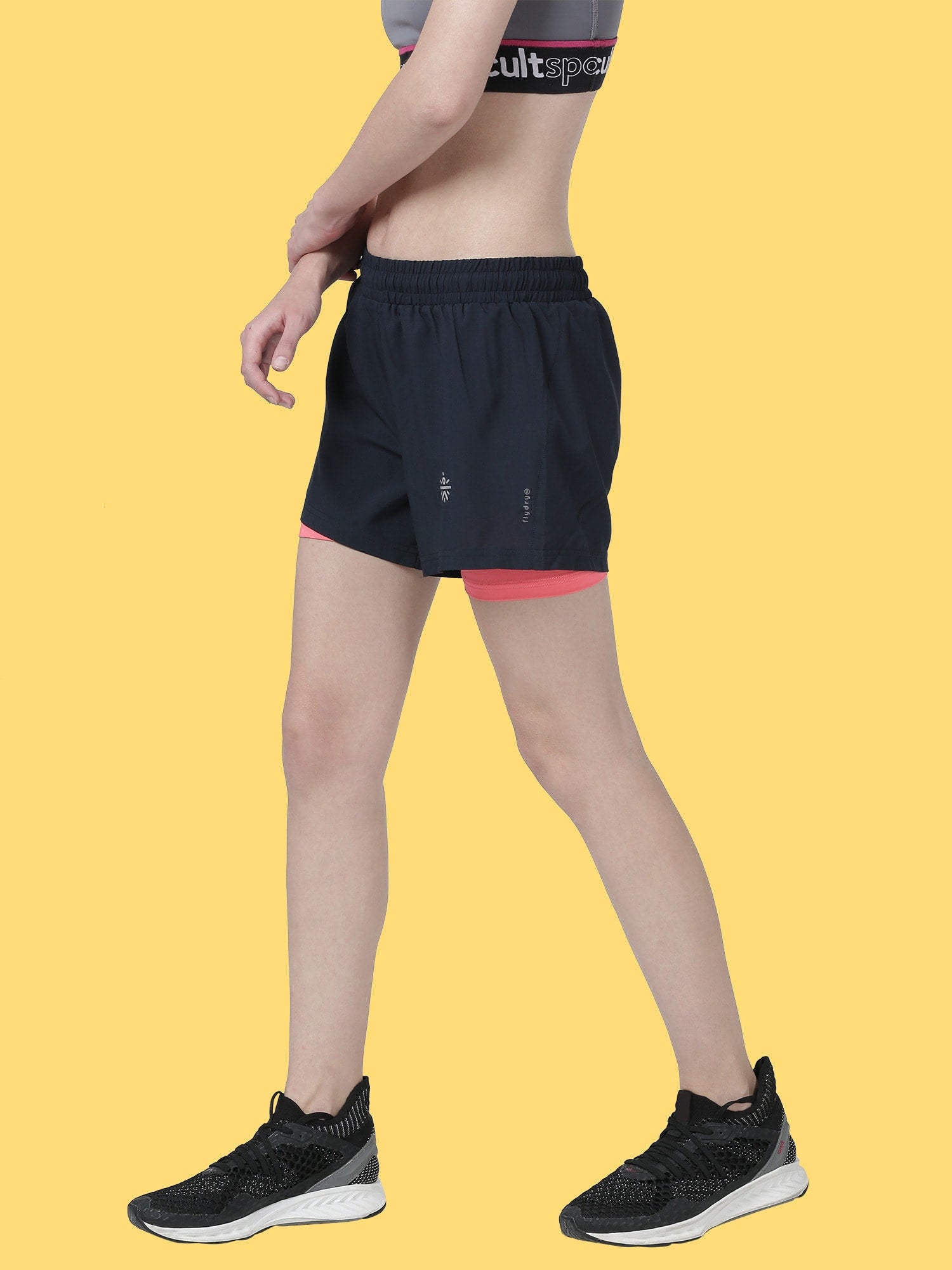 Vital Finish Navy Gym Shorts