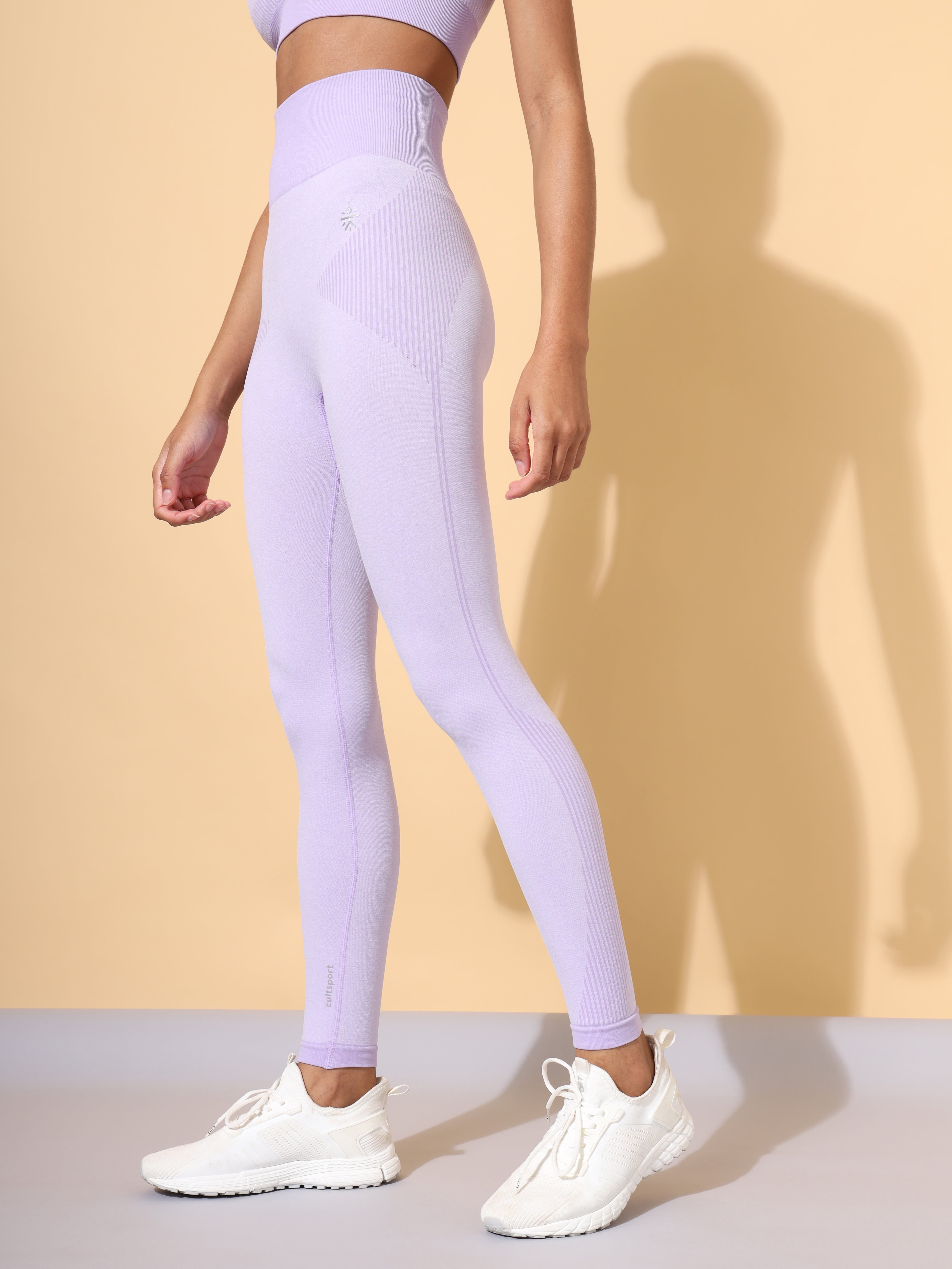 Seamless Stripped Co-ord Set