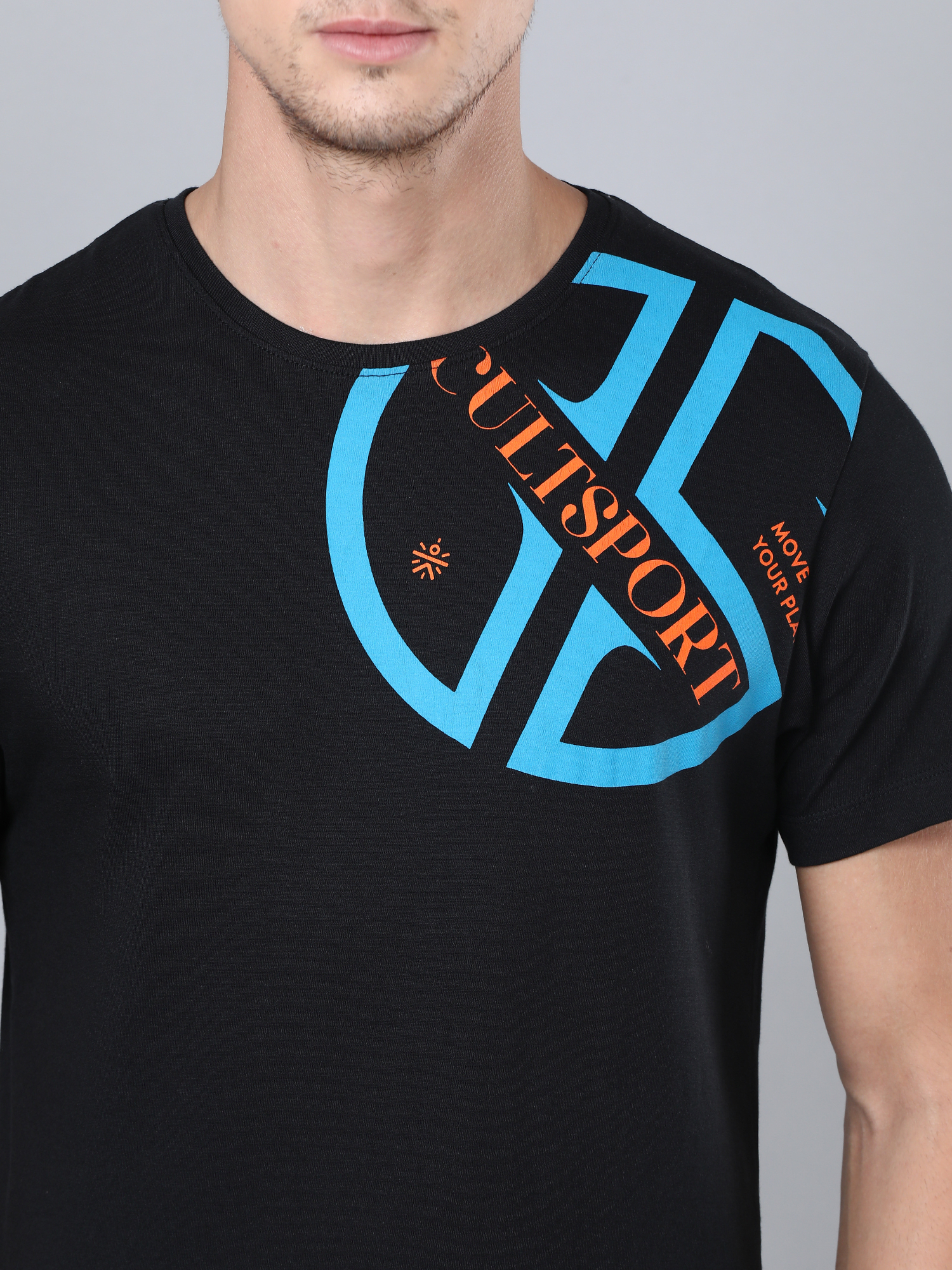 Everyday Unique Black Casual Tee