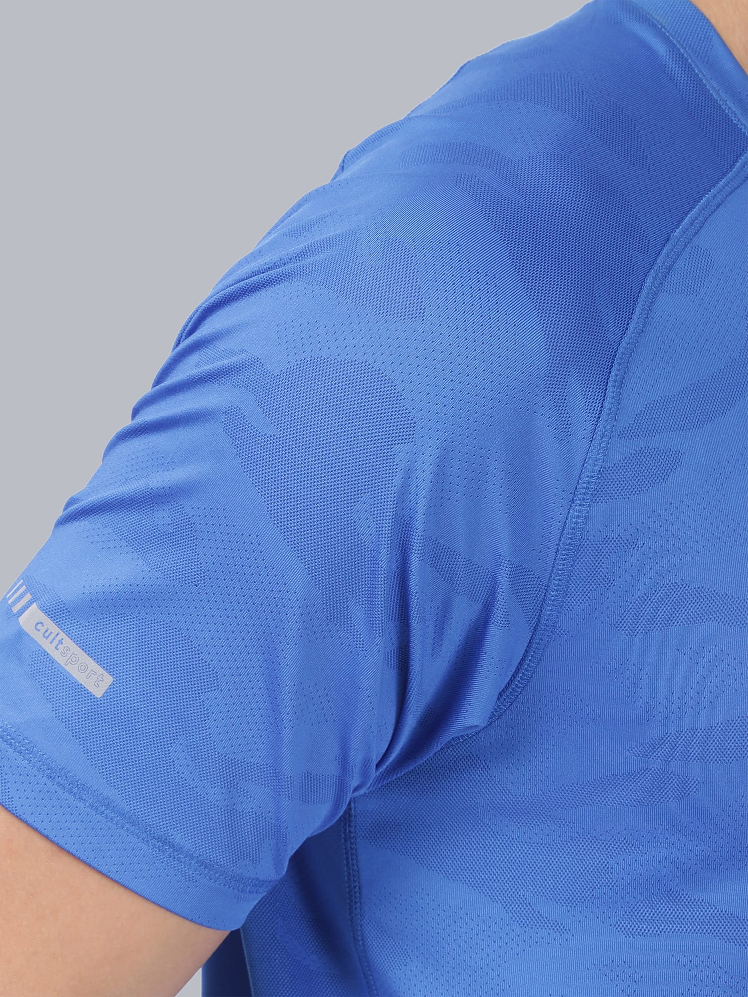 Vital Breathe Blue Running Relaxed Tee