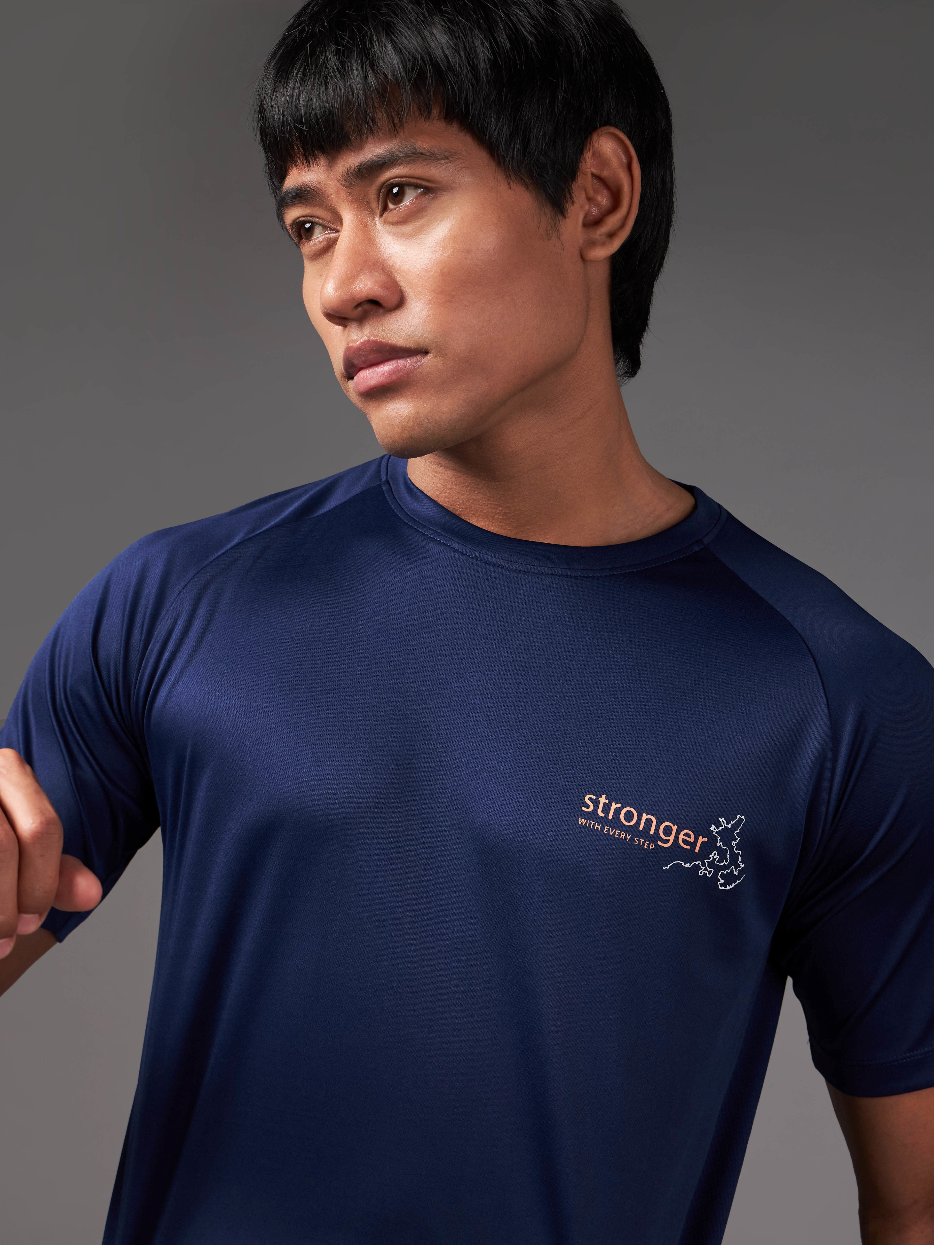 Stronger With Every Step Running T-shirt