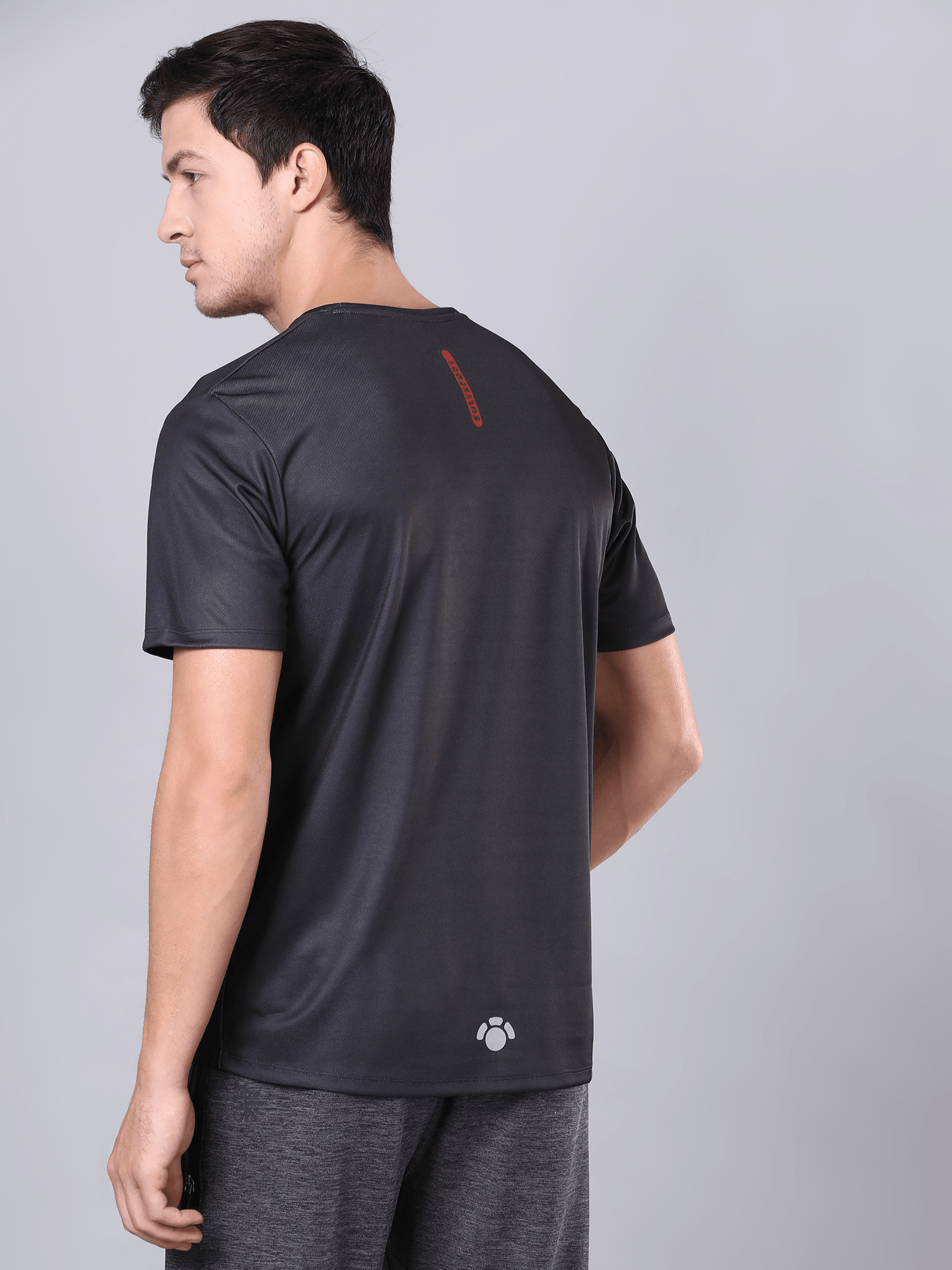 Dugout Tile Black Workout Tee