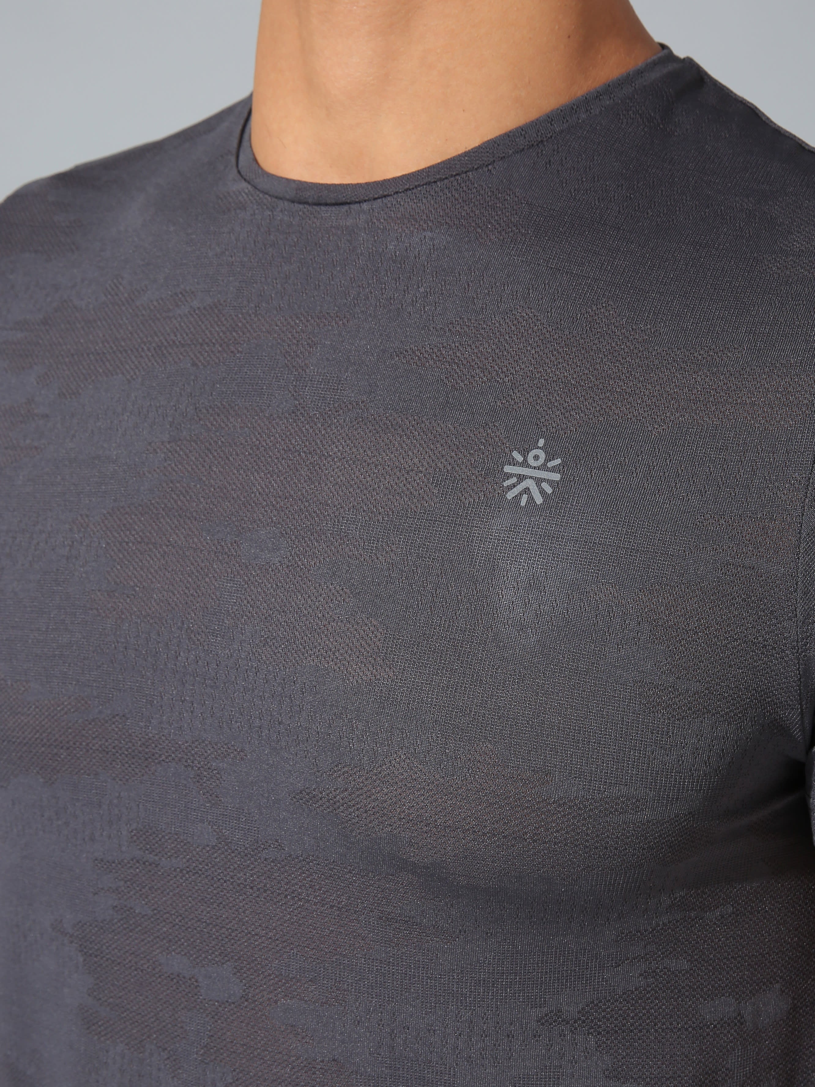 Jacquard Camo Workout T-shirt