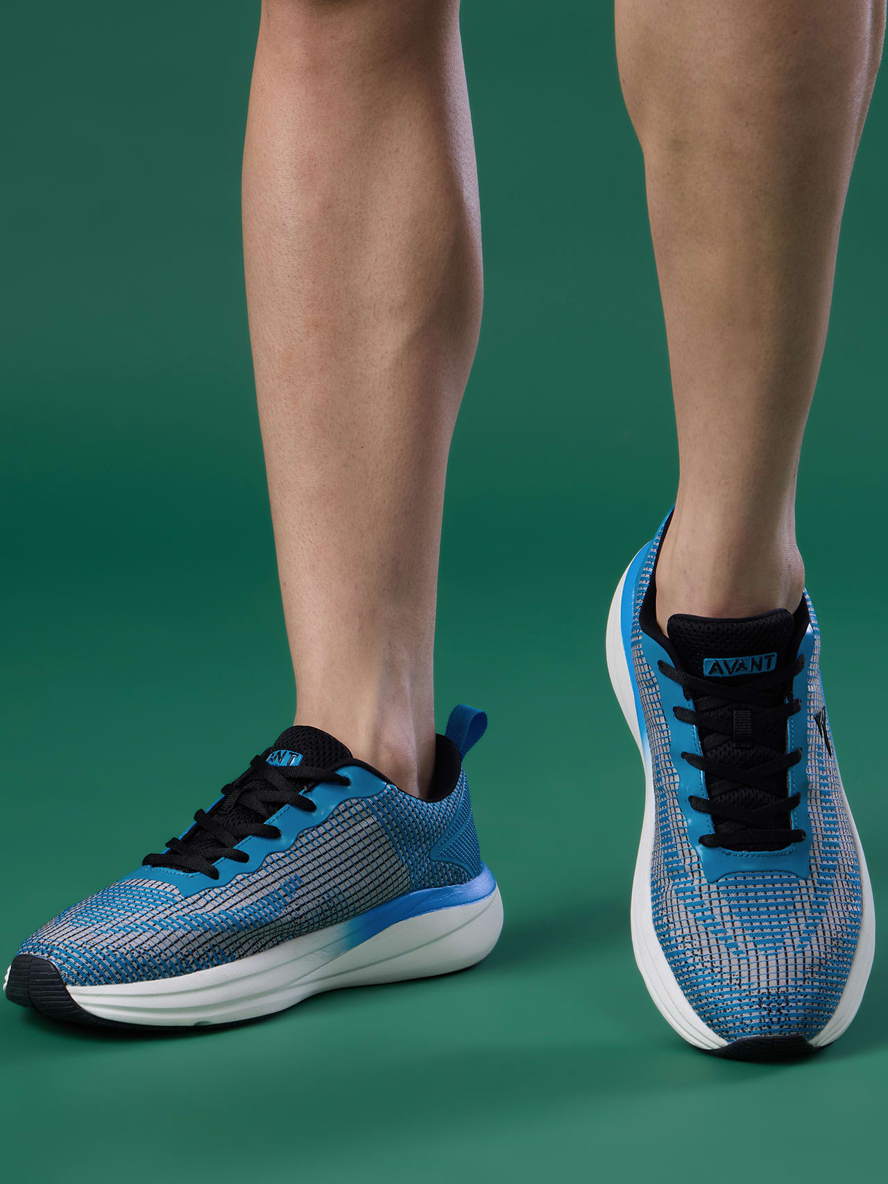 Avant Men's Joyrun Running Shoes - Blue/Grey