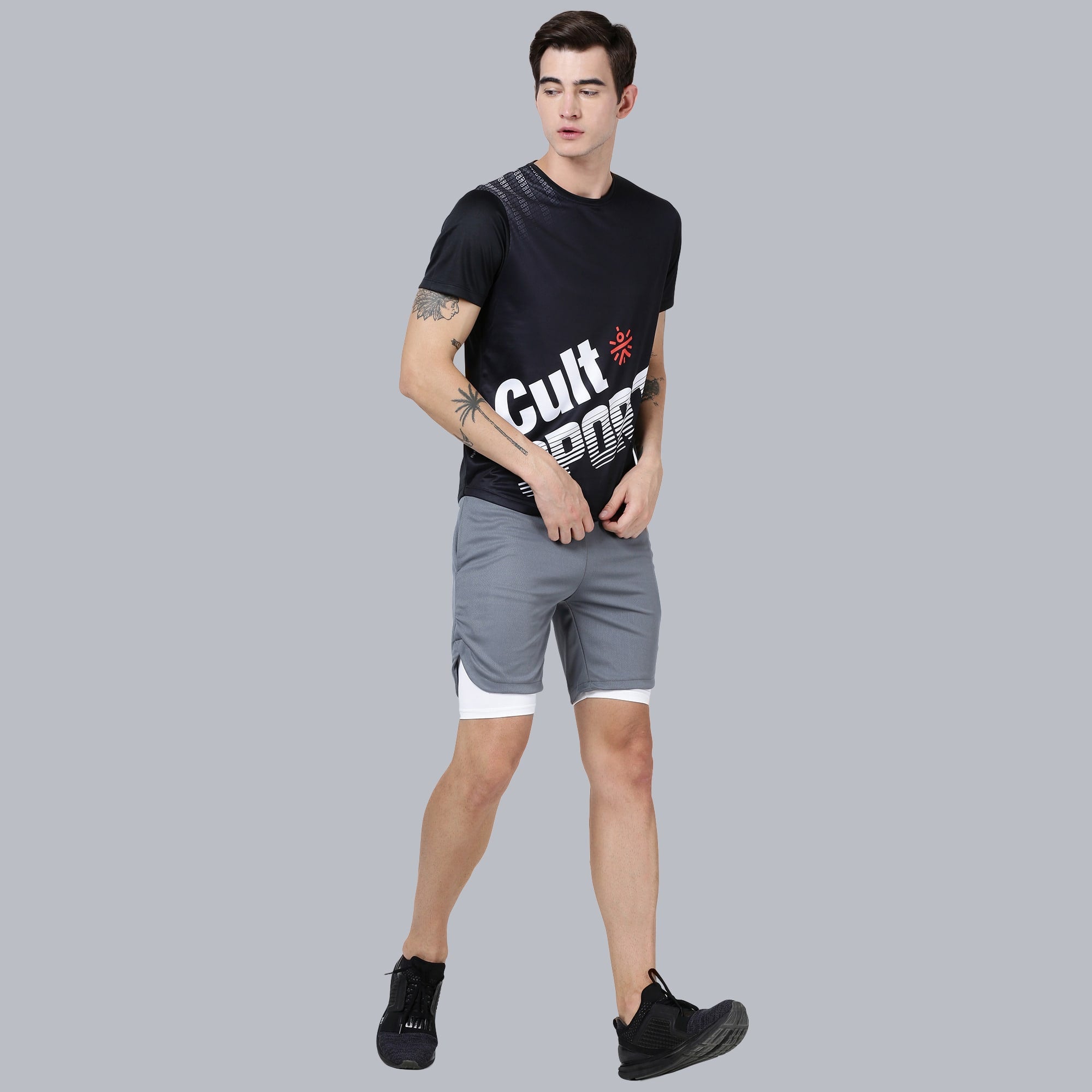 Signature Slim Fit T-shirt - Black