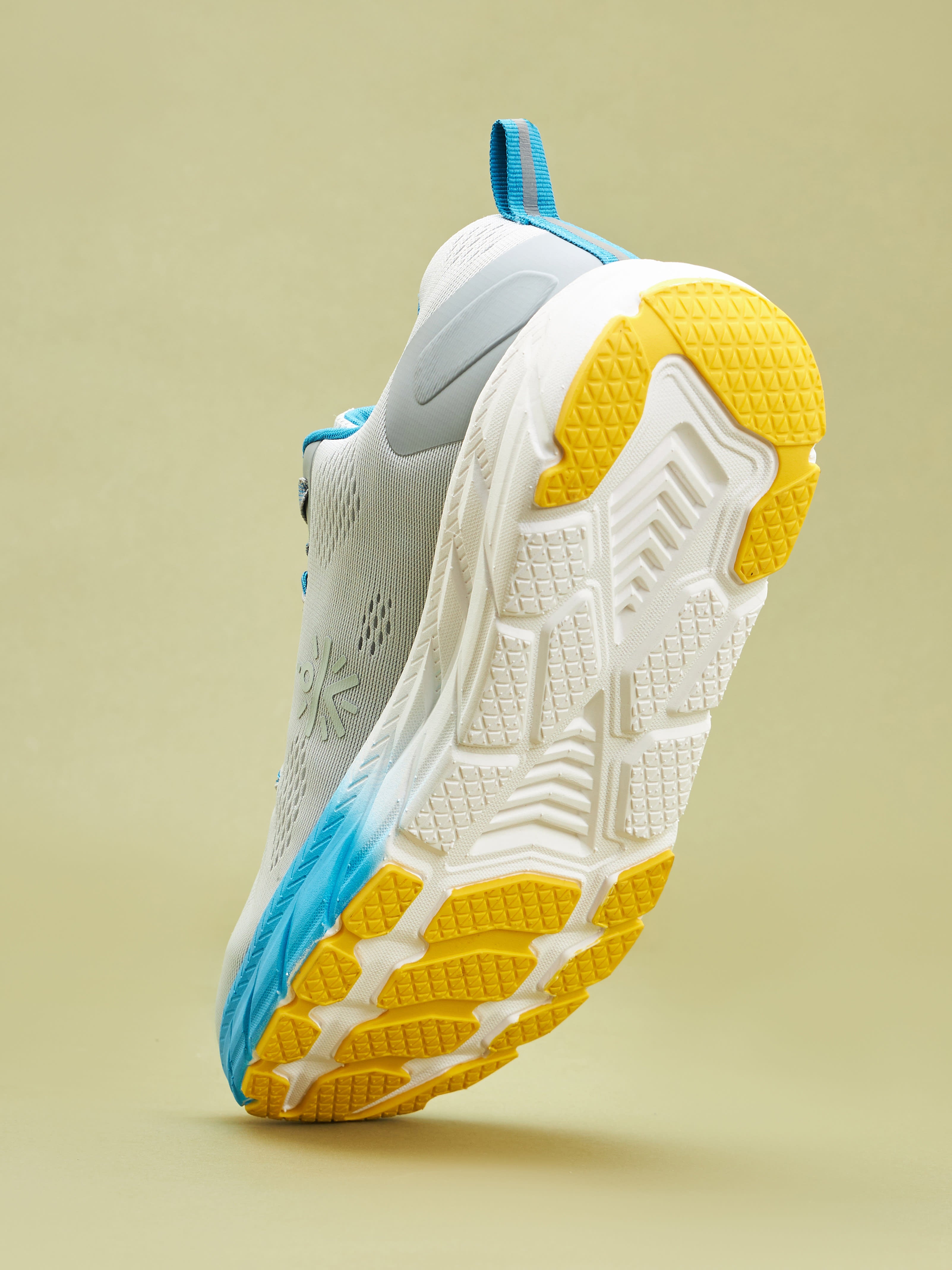 cult EZ+ Ryde Men Running Shoes - Ash Grey/Turquoise Blue