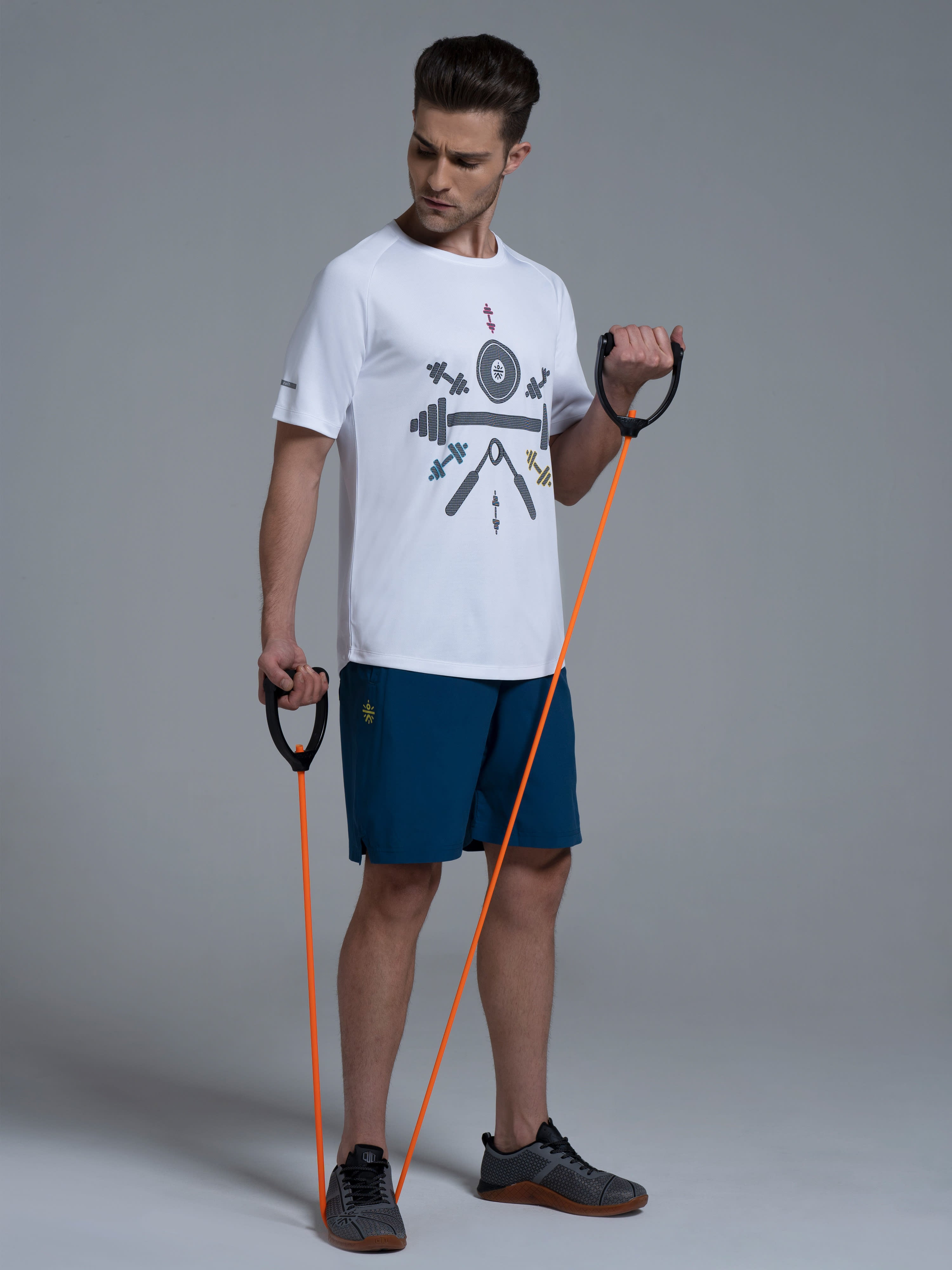 Men's Dumbbell Training T-shirt