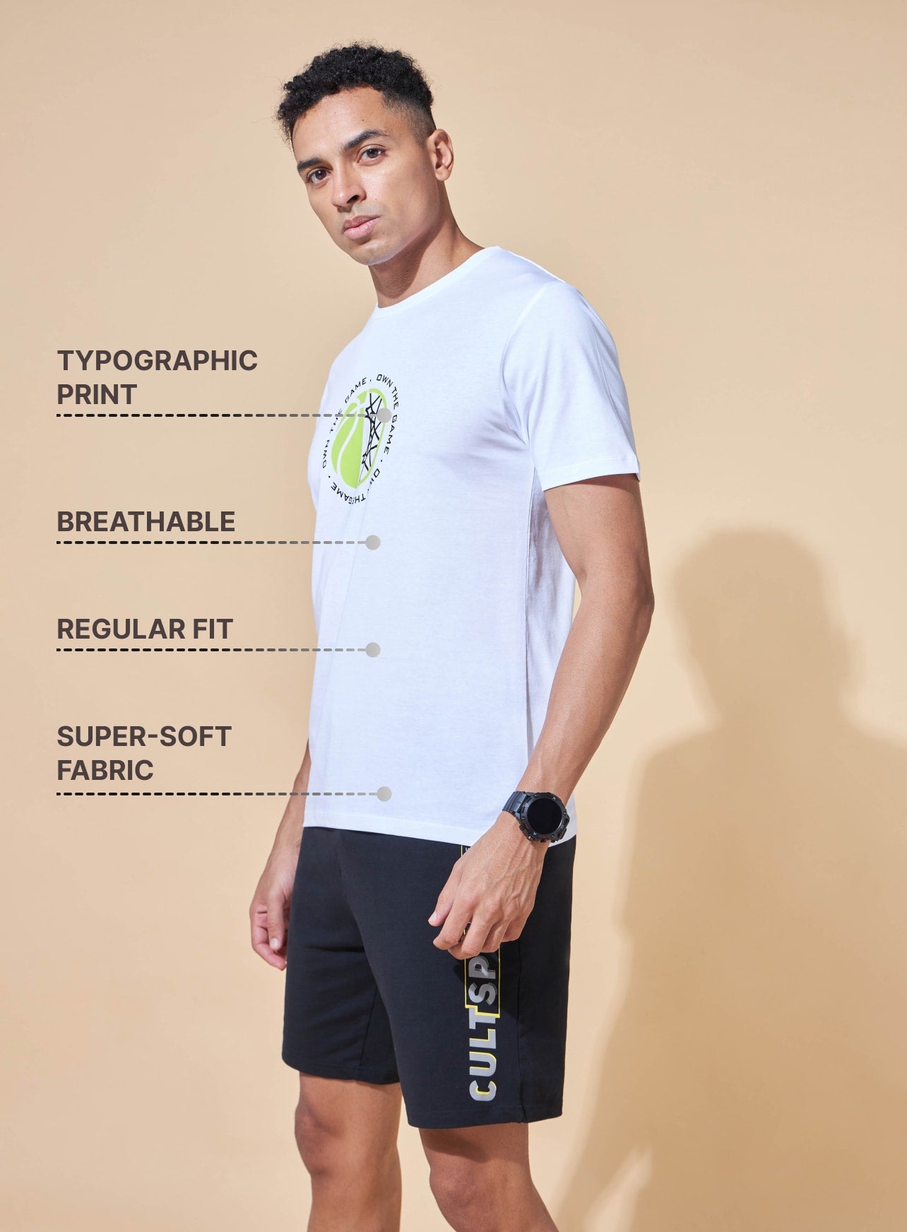 Own The Game Print T-shirt