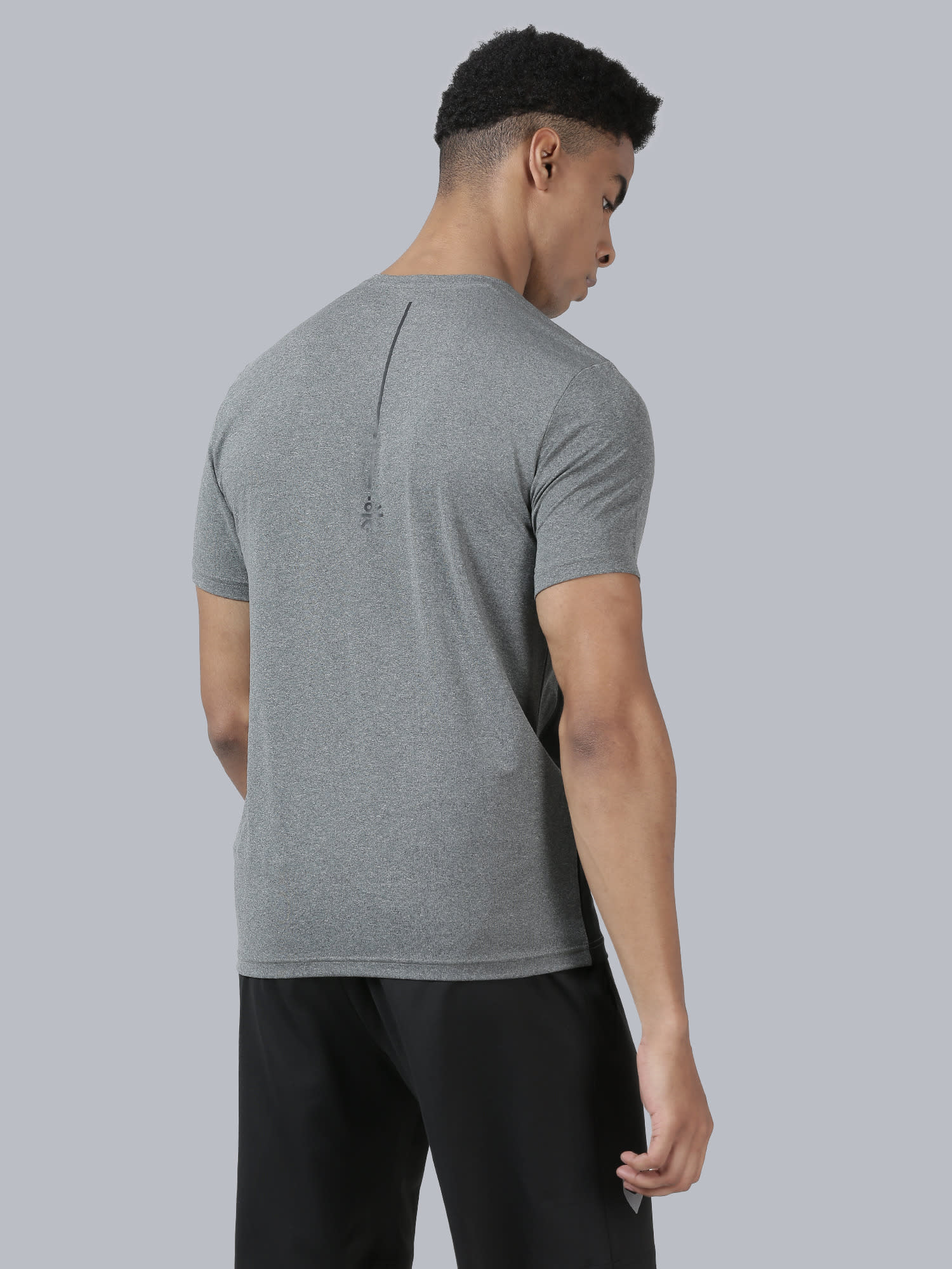 Blakout Upward Grey Slim Tee