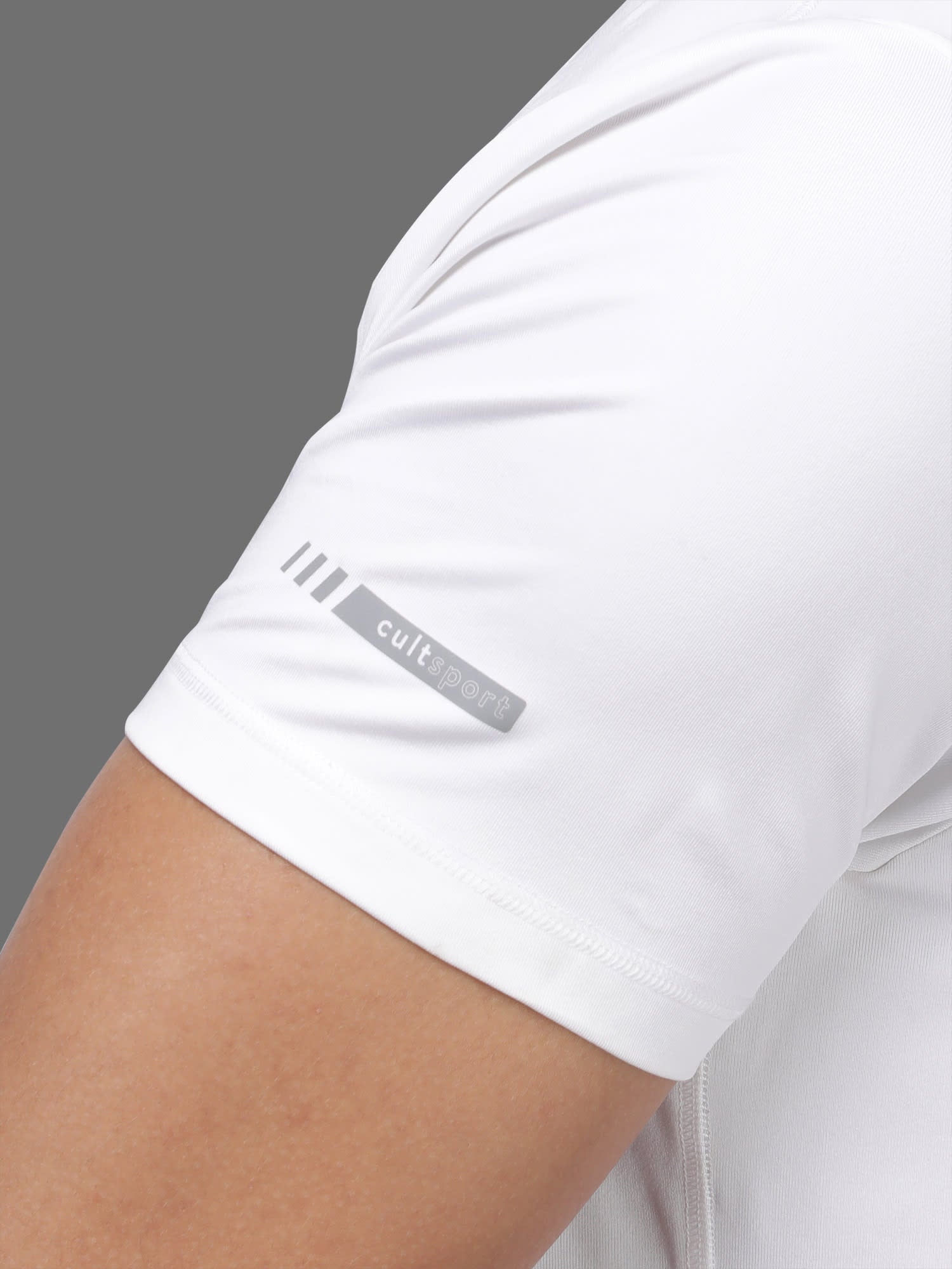 Vital Train Hard White Tee