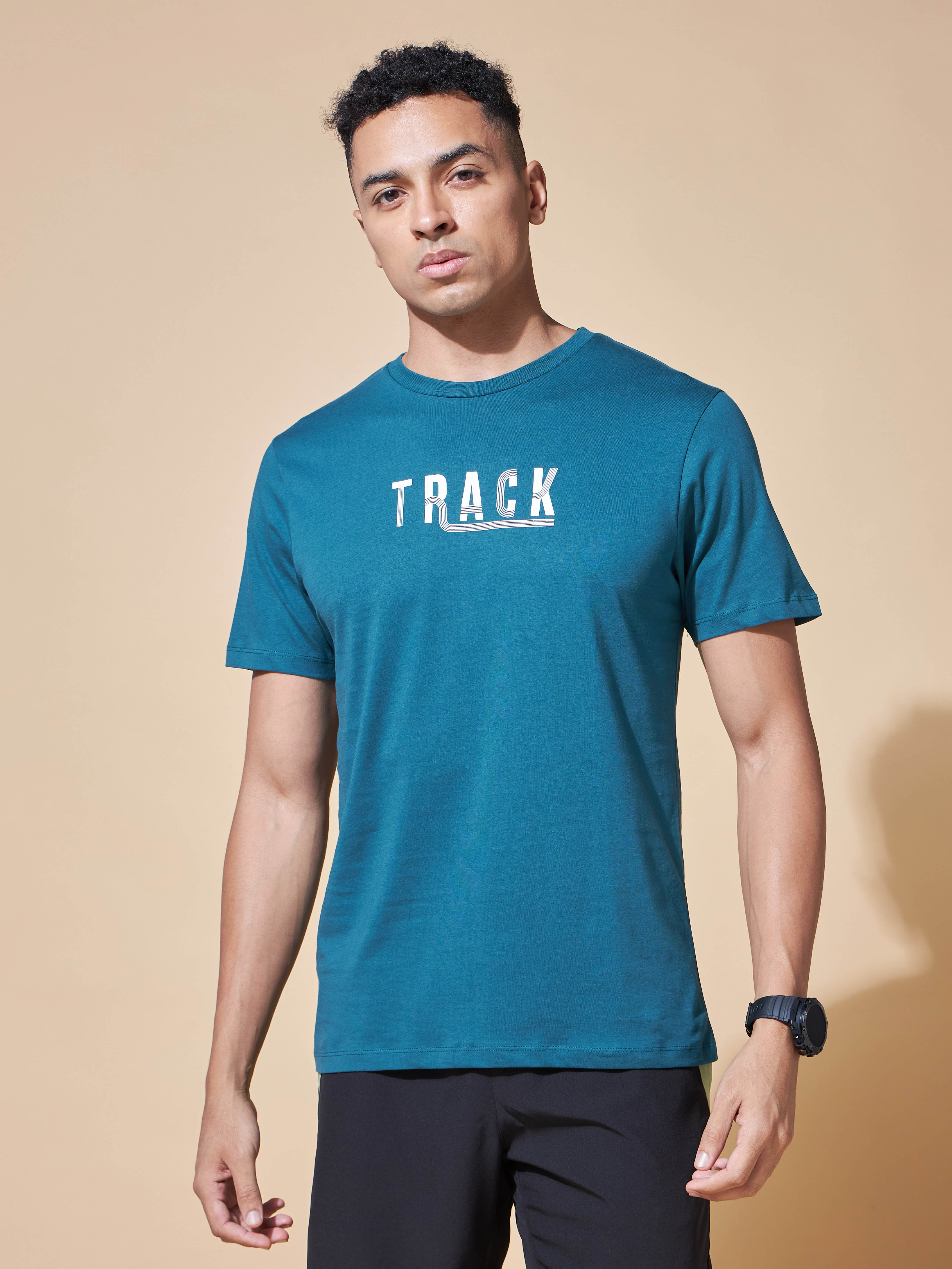 Track And Field Print T-shirt
