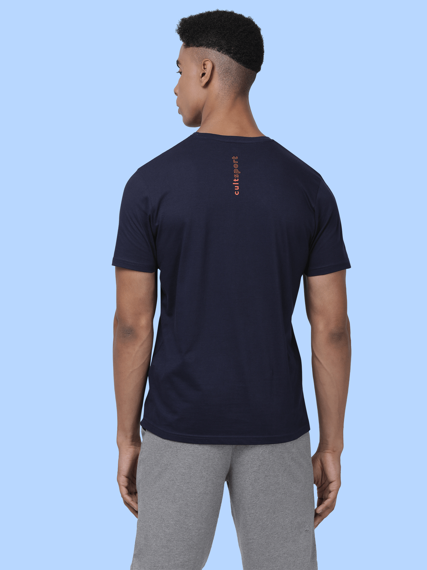 Everydays Cruise Navy Cotton Tee