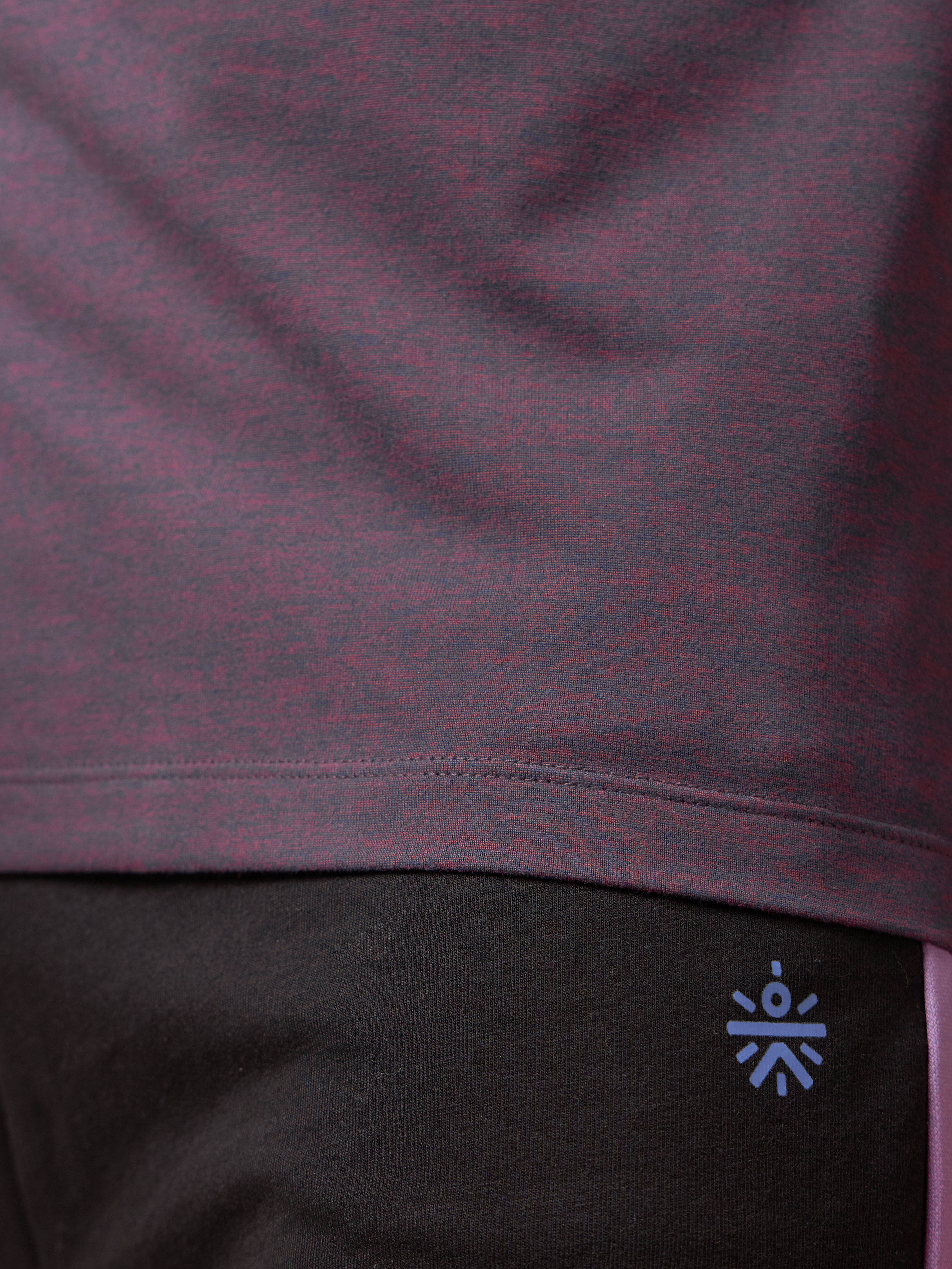 Men's Muscle Flex Purple Comfortech T-shirt