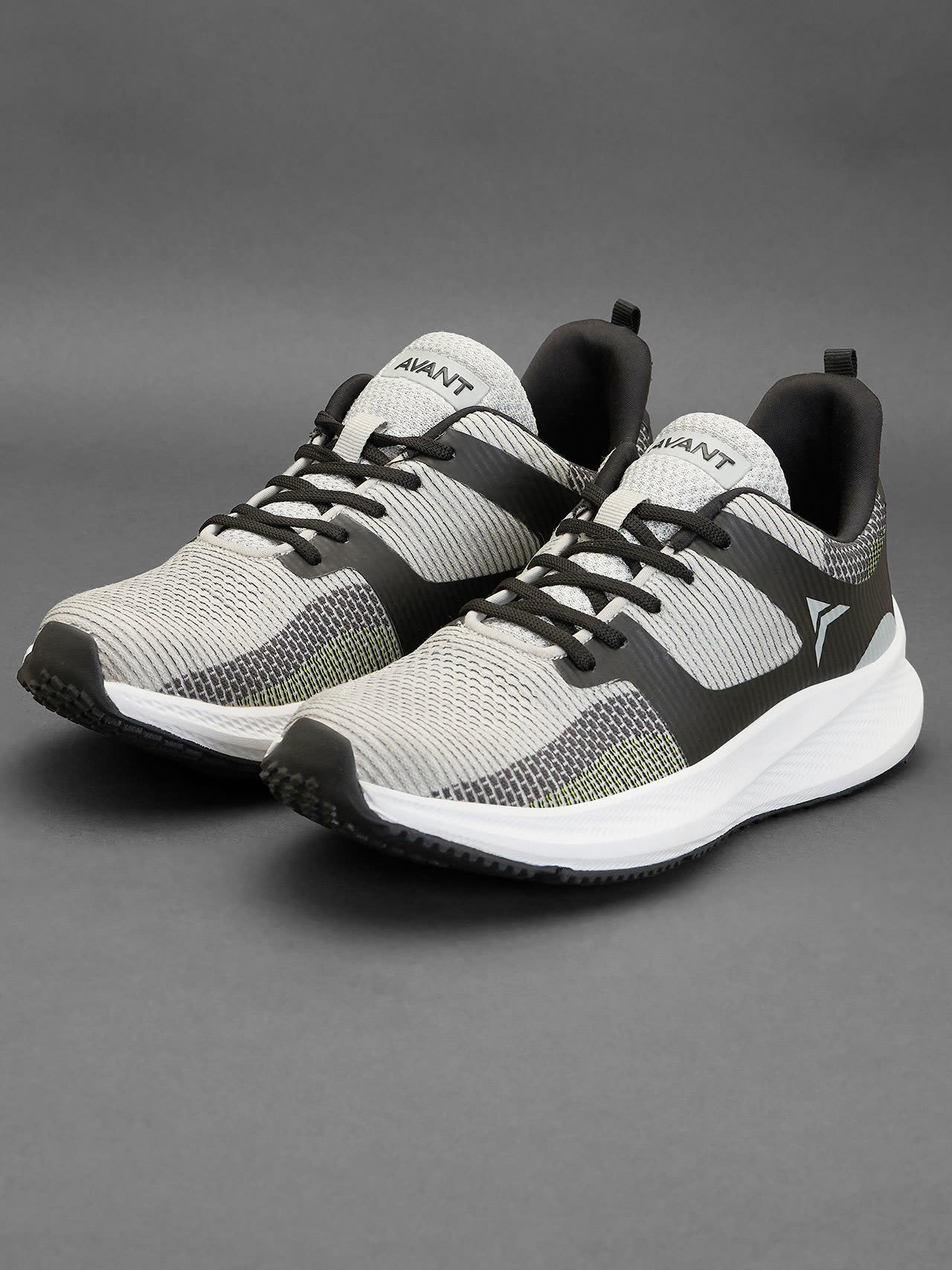 Avant Men's Boat Running shoes-Grey/Black