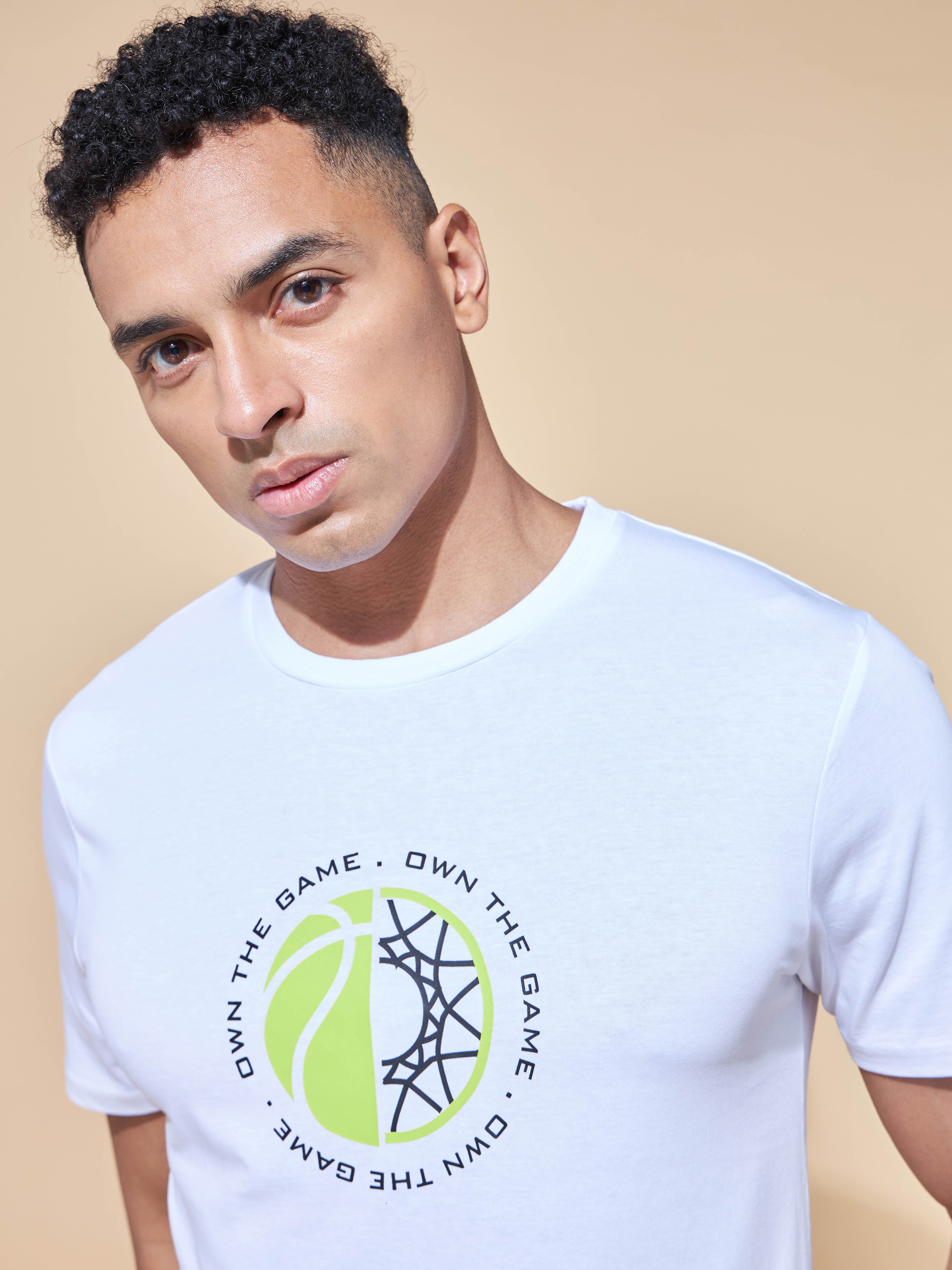 Own The Game Print T-shirt