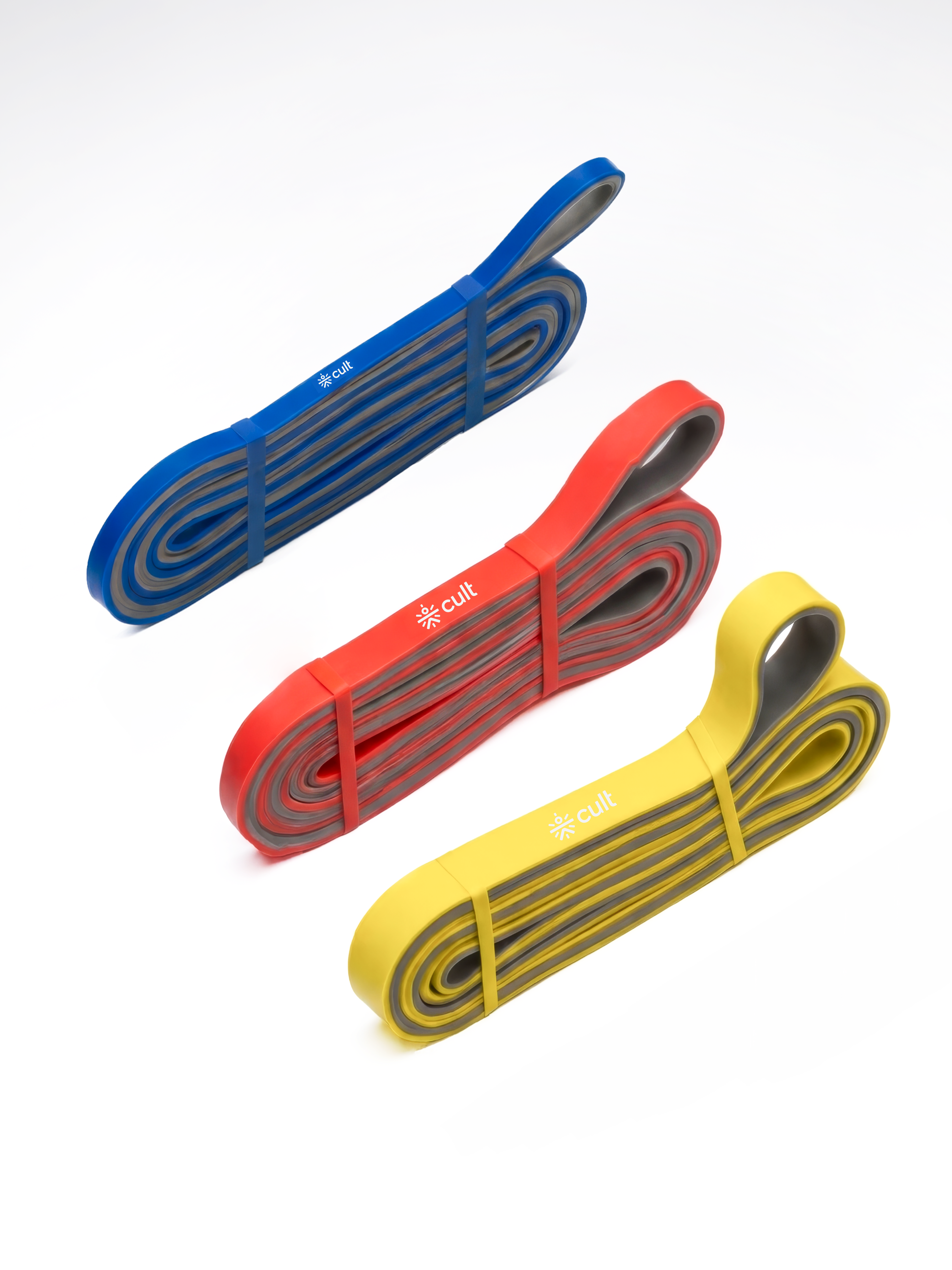 Cult Resistance Band(2.5-30kgs Resistance) for Men and Women