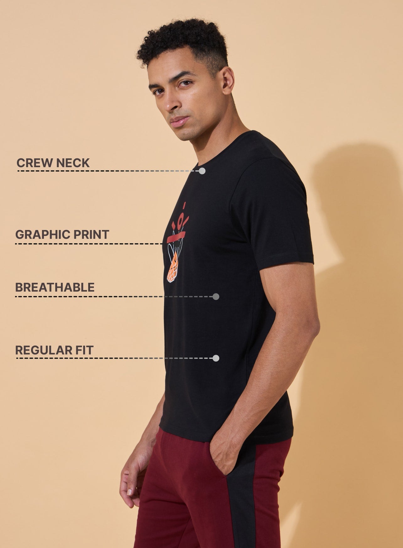 We Love Basketball T- shirt