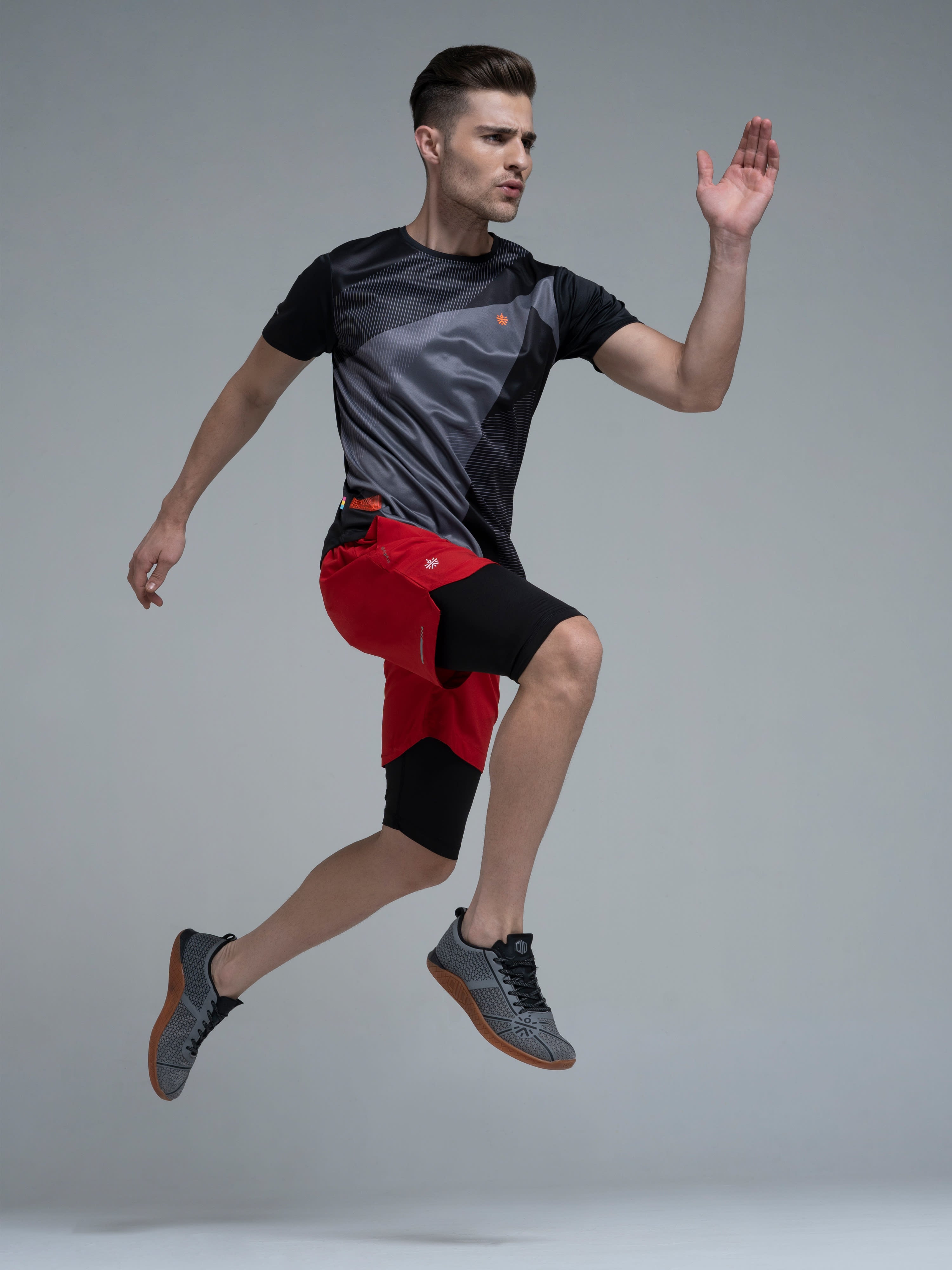 Vital Rep Red Gym Shorts