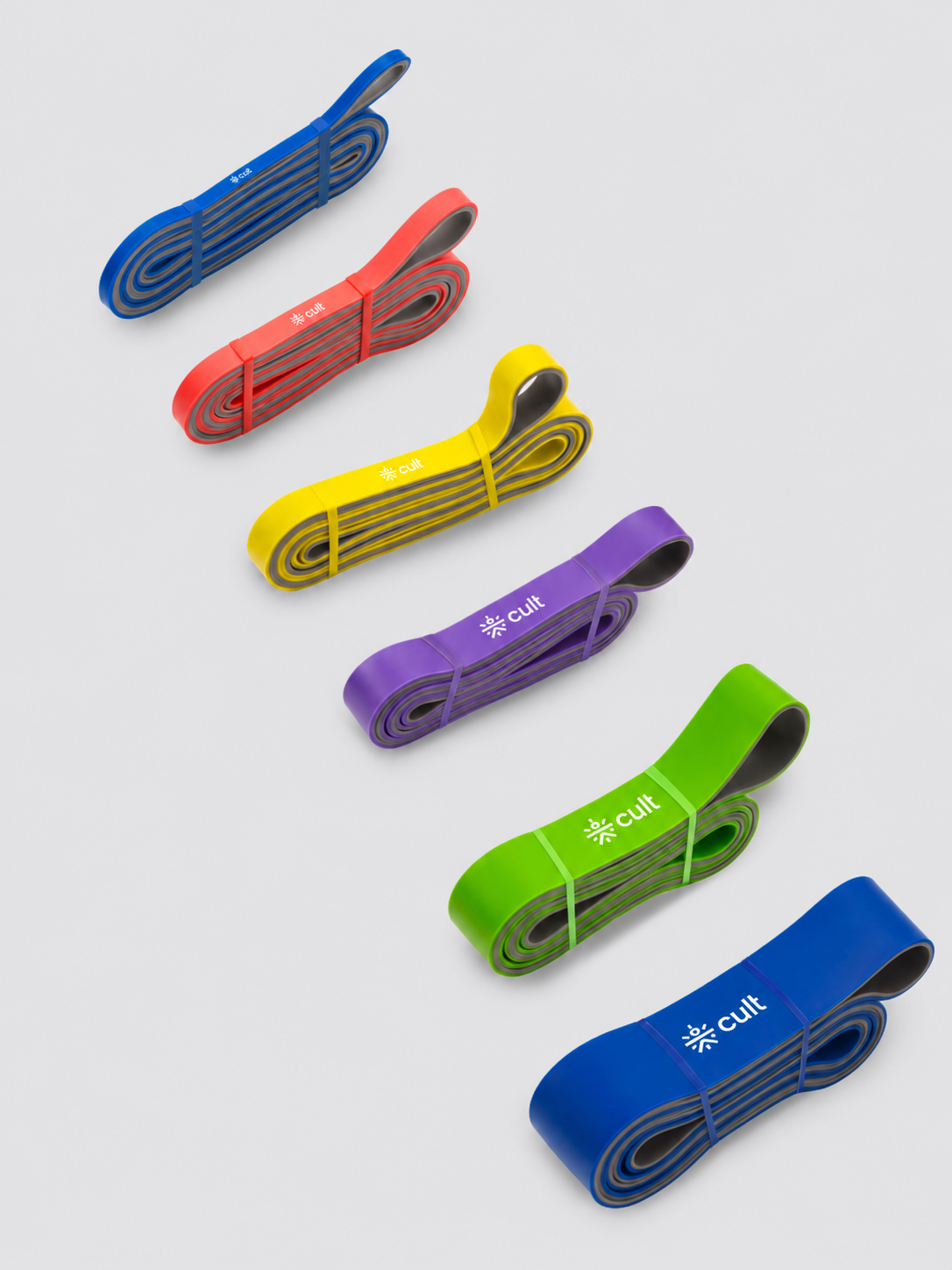 Cult Resistance Band (2.5-80kgs Resistance) for Men and Women