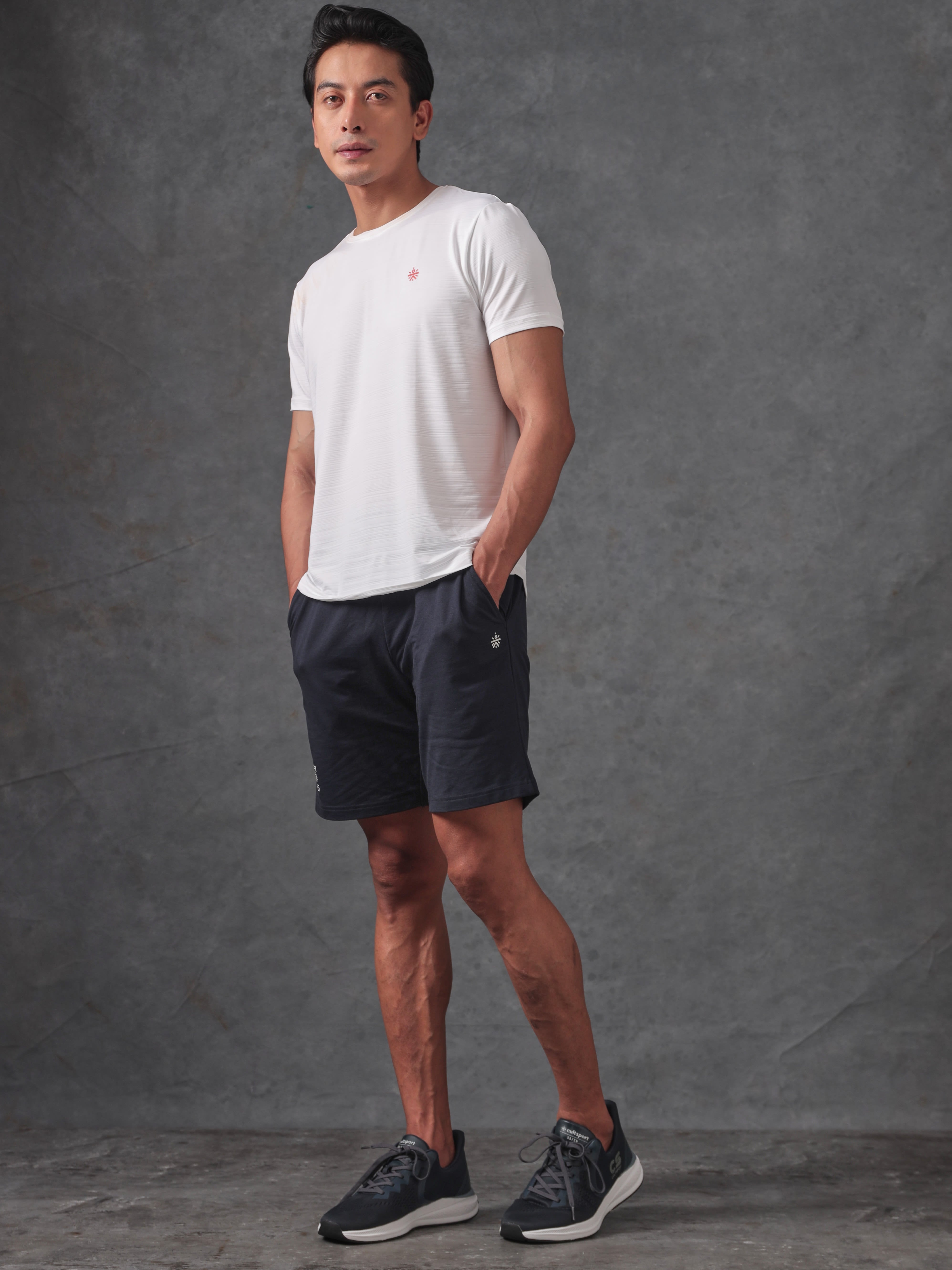 Gradient Stripe Workout T-shirt