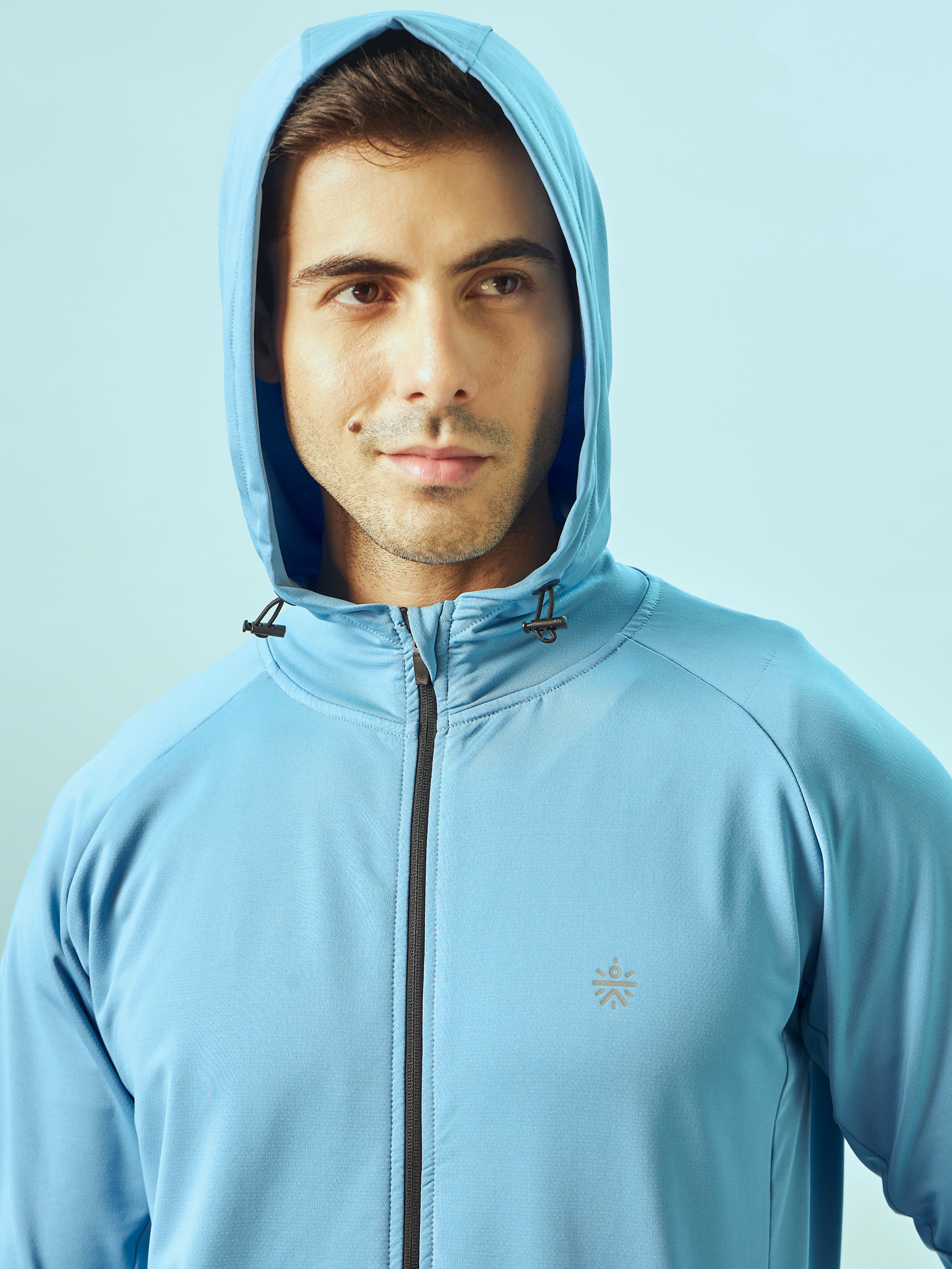 Zip-Front Hooded Jacket