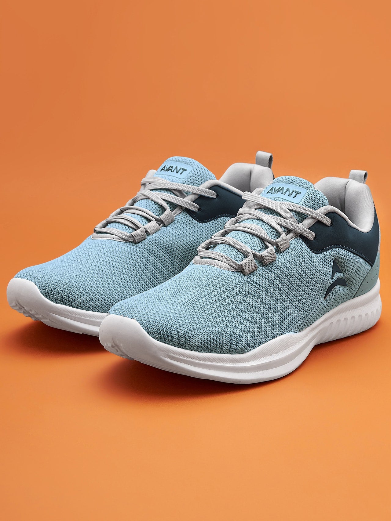 Avant Men's Pulse Walking Shoes-Ice Blue/Grey