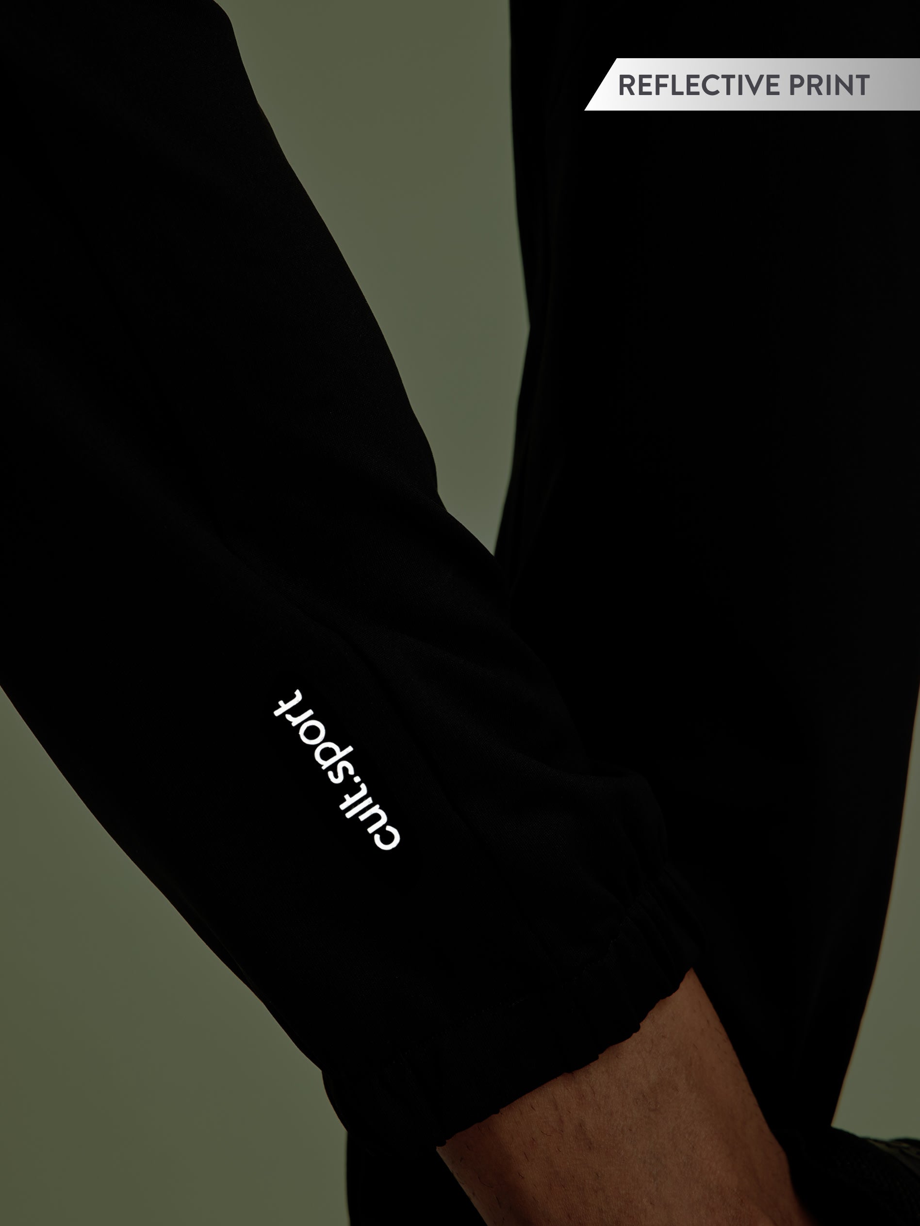 Running Joggers with Contrast Side Panels