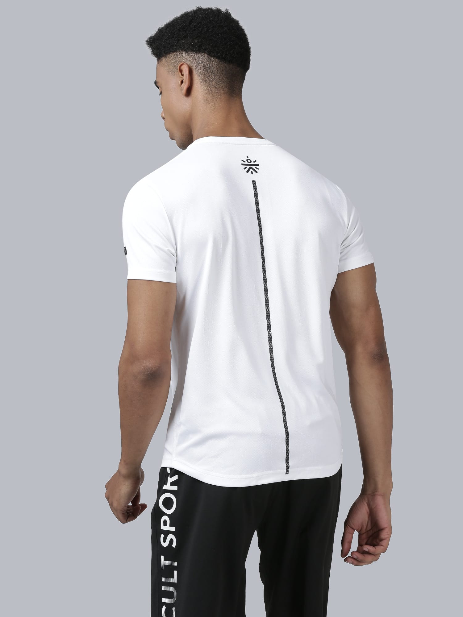 Vital Trifecta White Running Tee