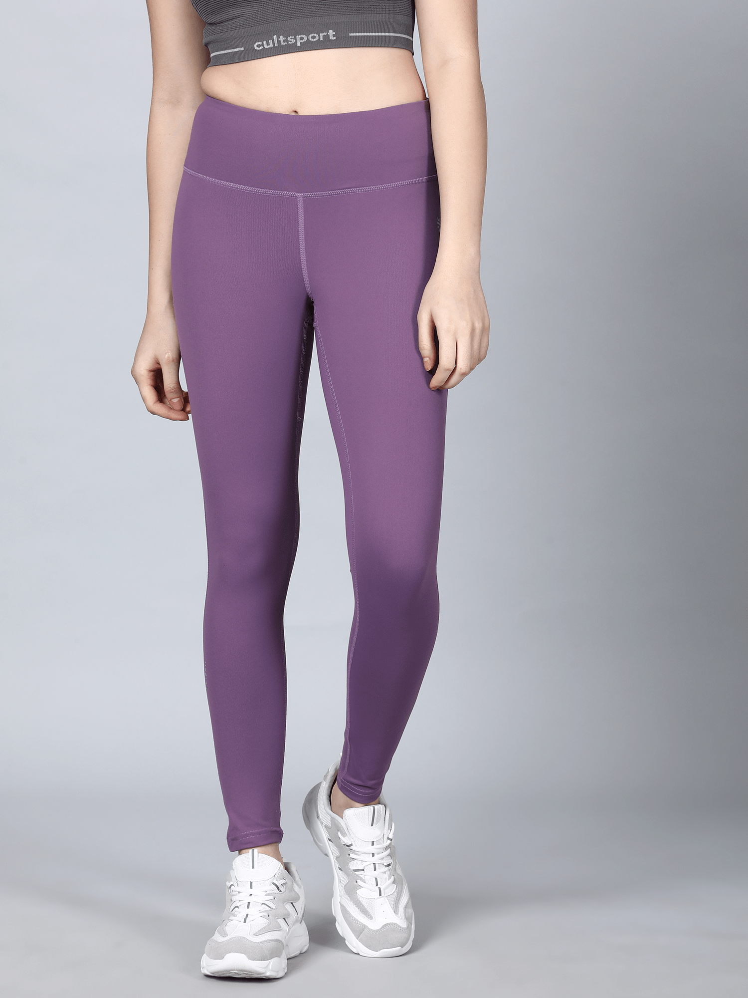 Absolute Fit Challenge Purple Workout Leggings