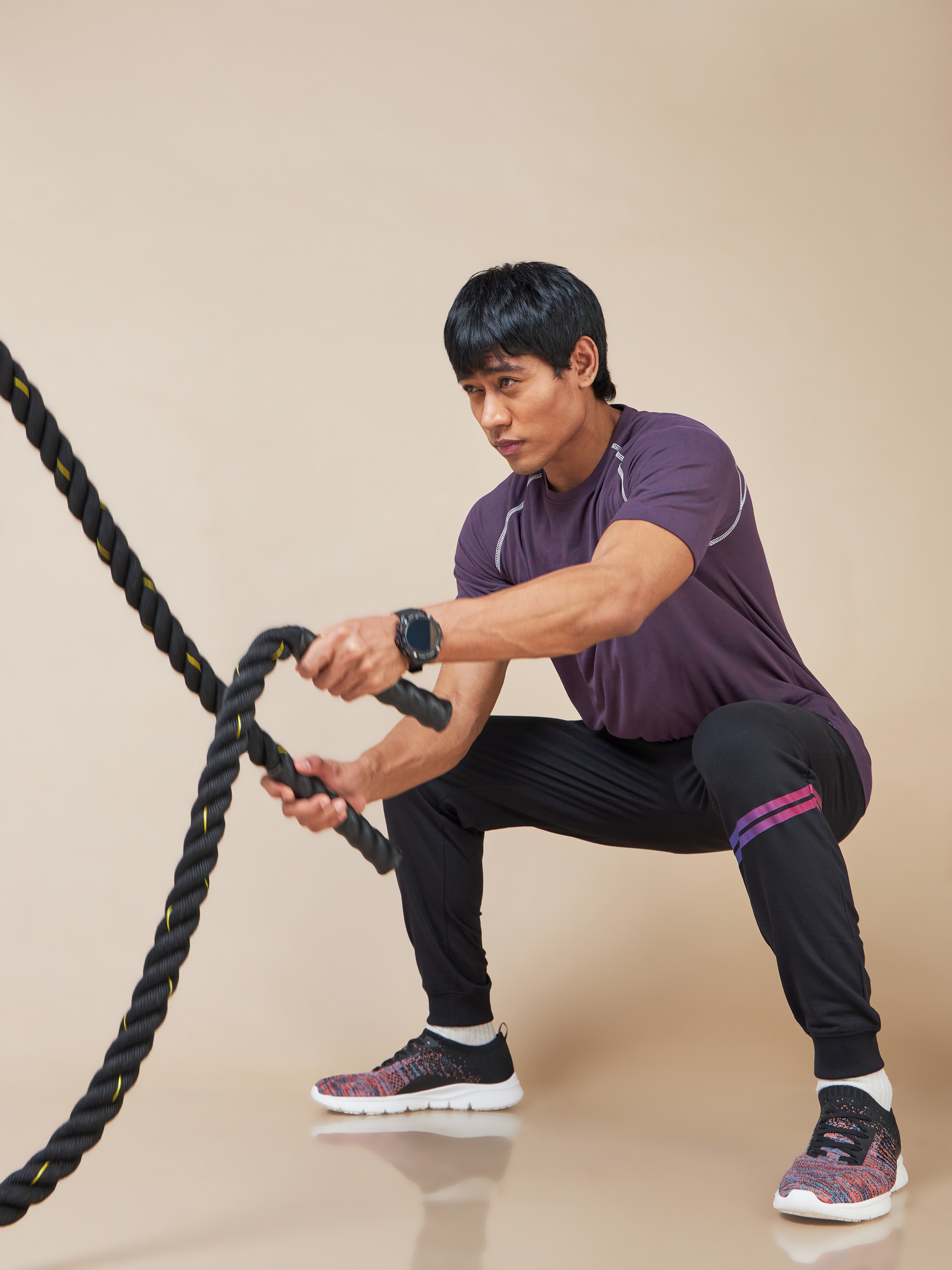 Striped Workout Joggers