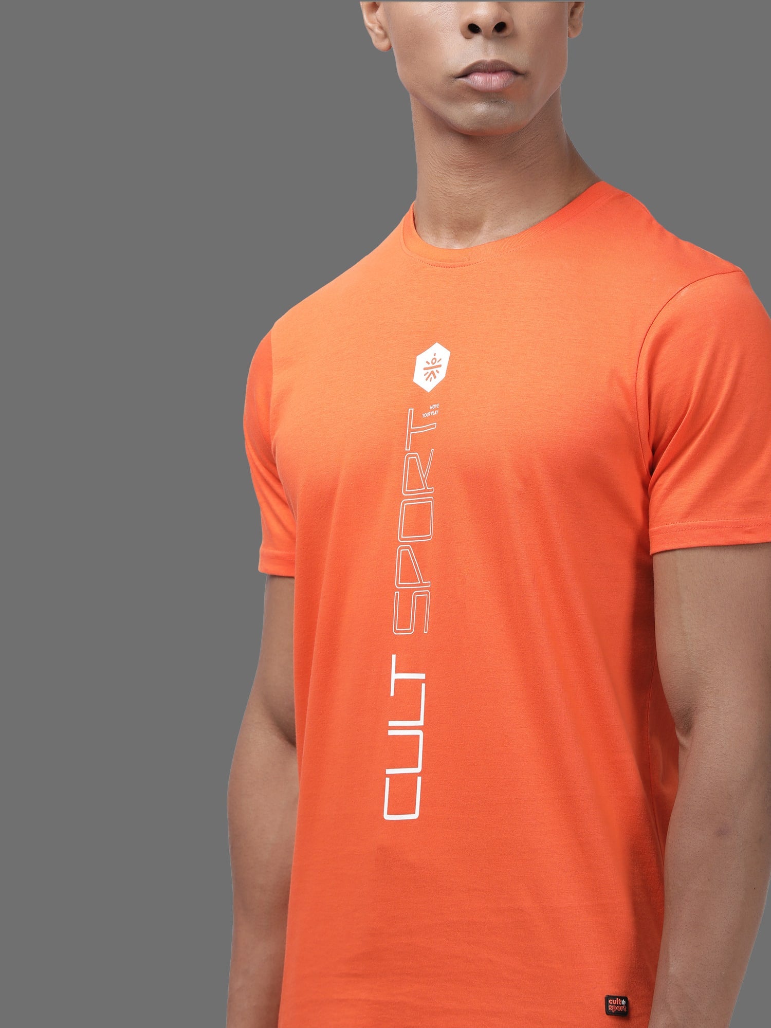 Everydays Gentle Orange Cotton Tee