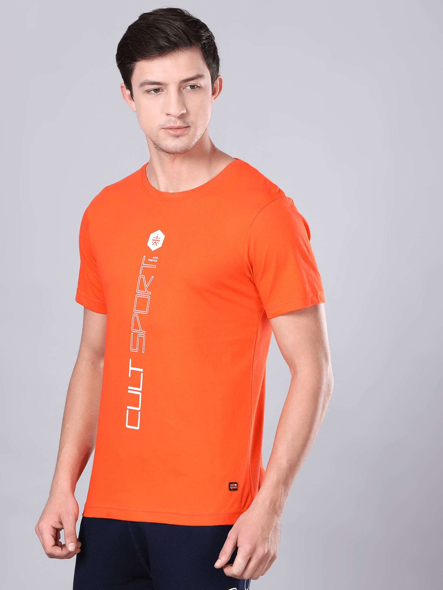 Everydays Gentle Orange Cotton tee
