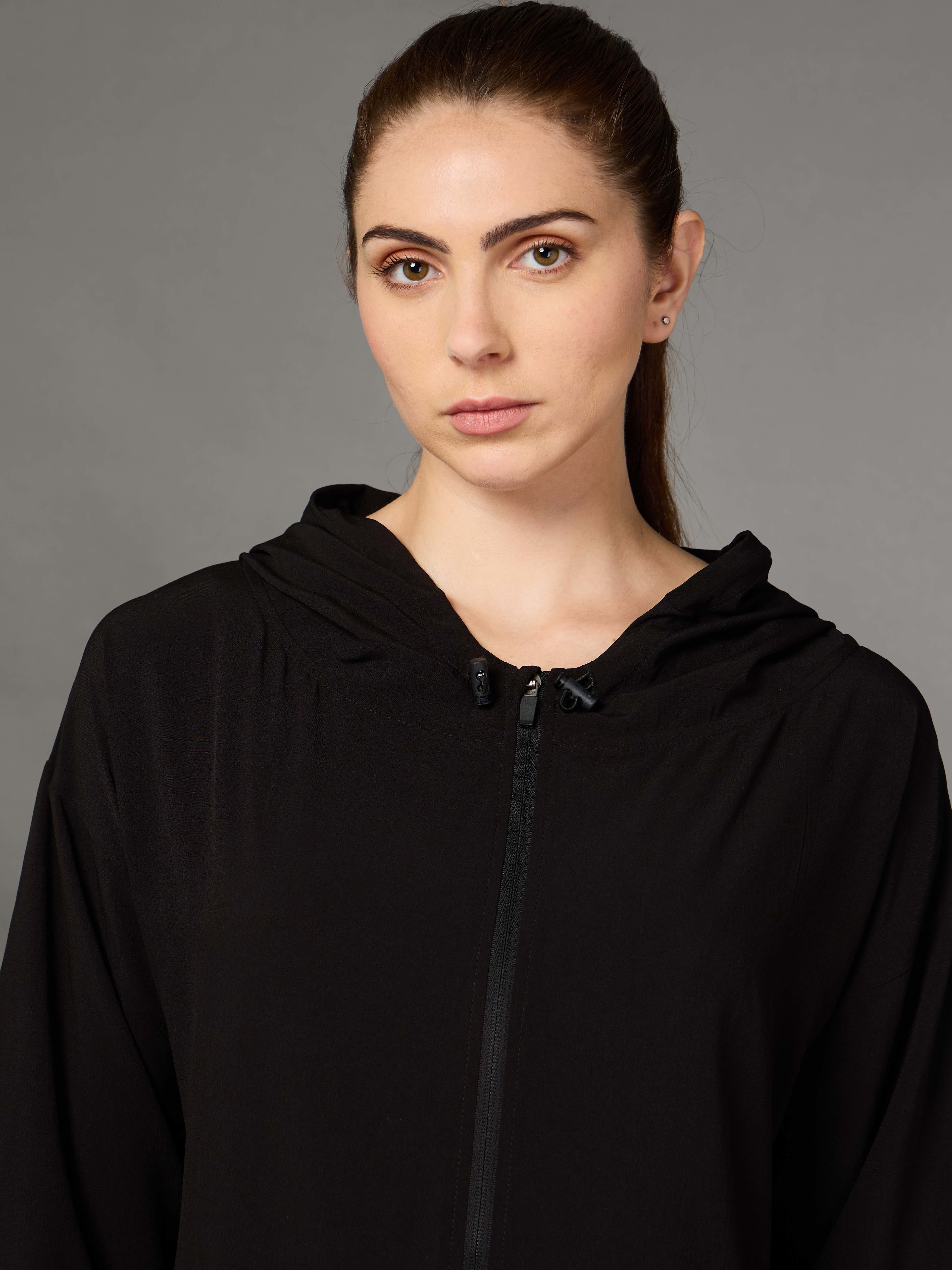 Black Wind Breaker Jacket