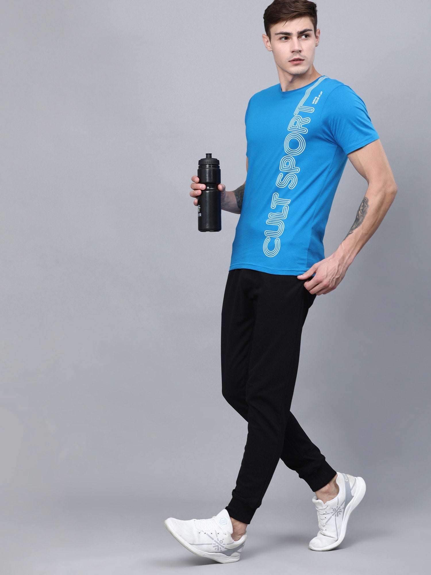 Everydays Peak Blue Cotton Tee