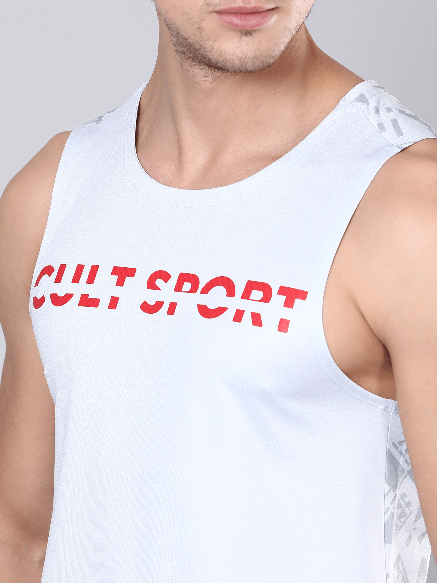 Dugout Houndstooth Grey Tank