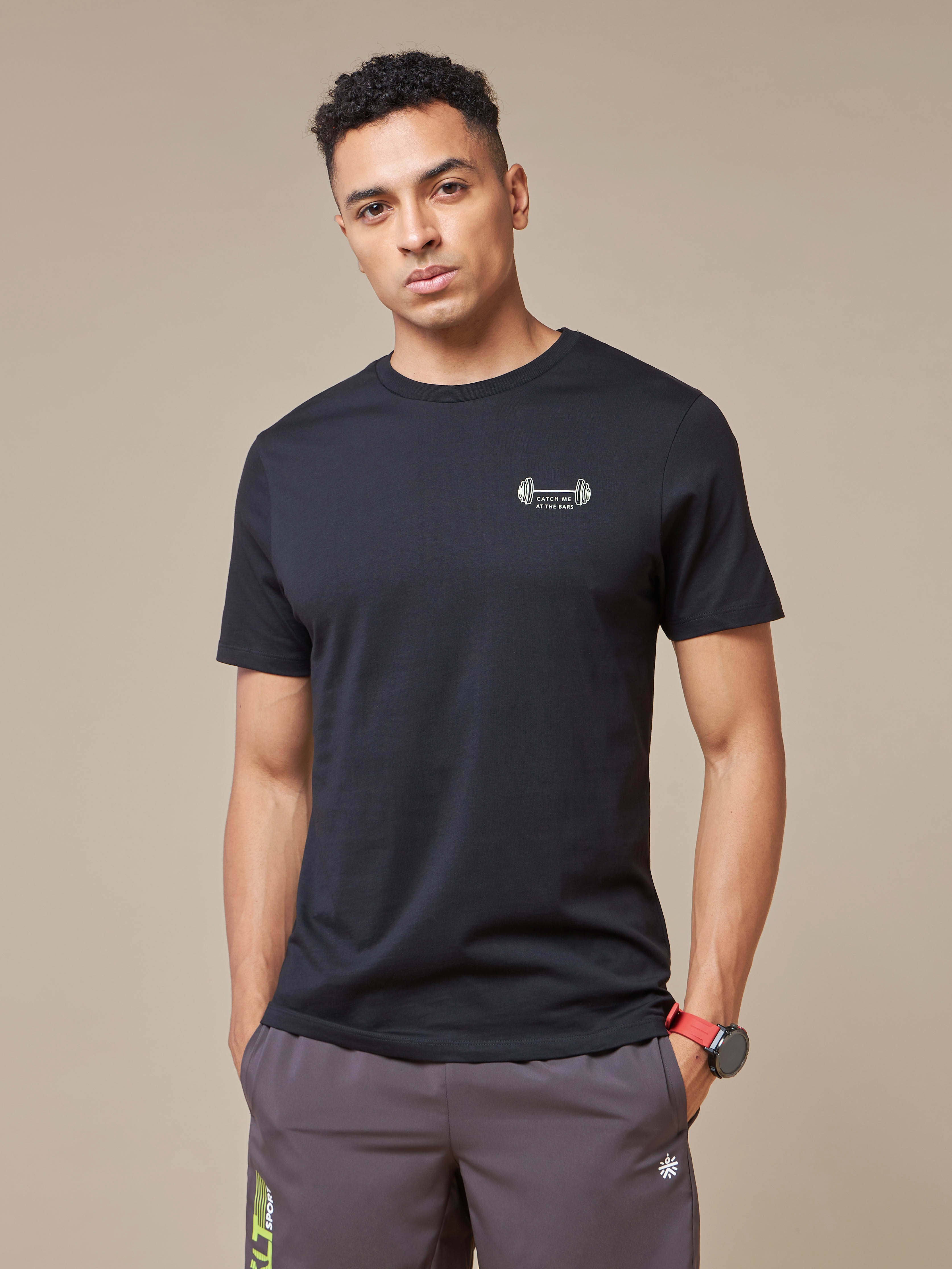 Catch Me At The Bars Miniature Print T-shirt