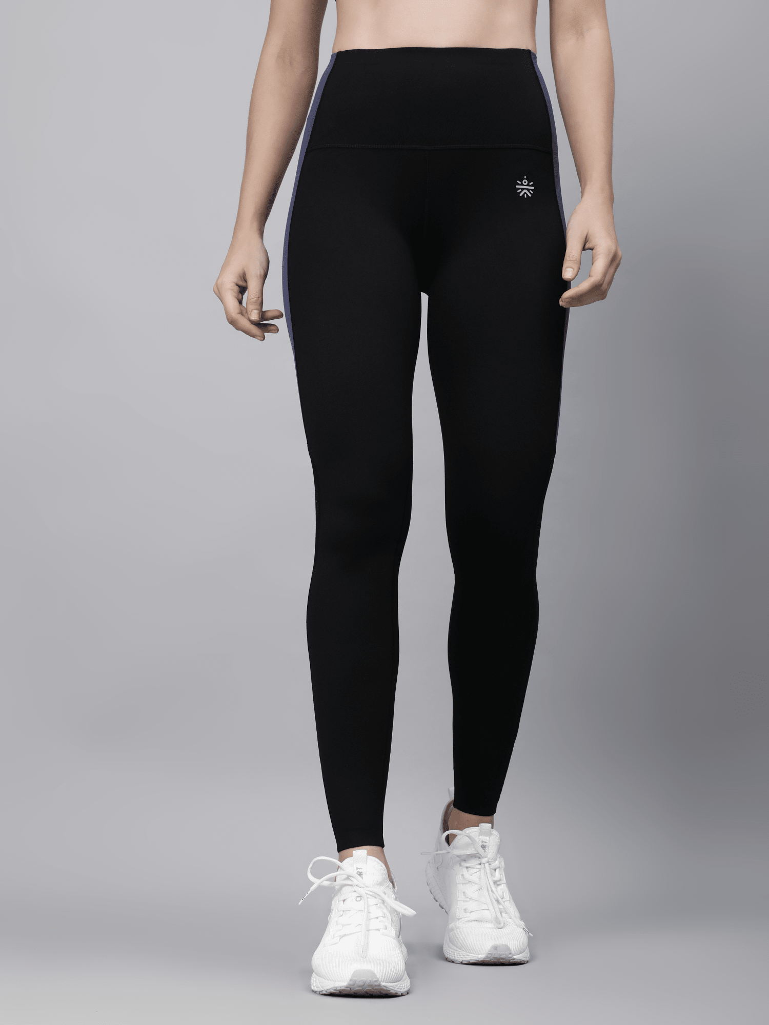 AbsoluteFit Uplift Black+Navy Workout Leggings